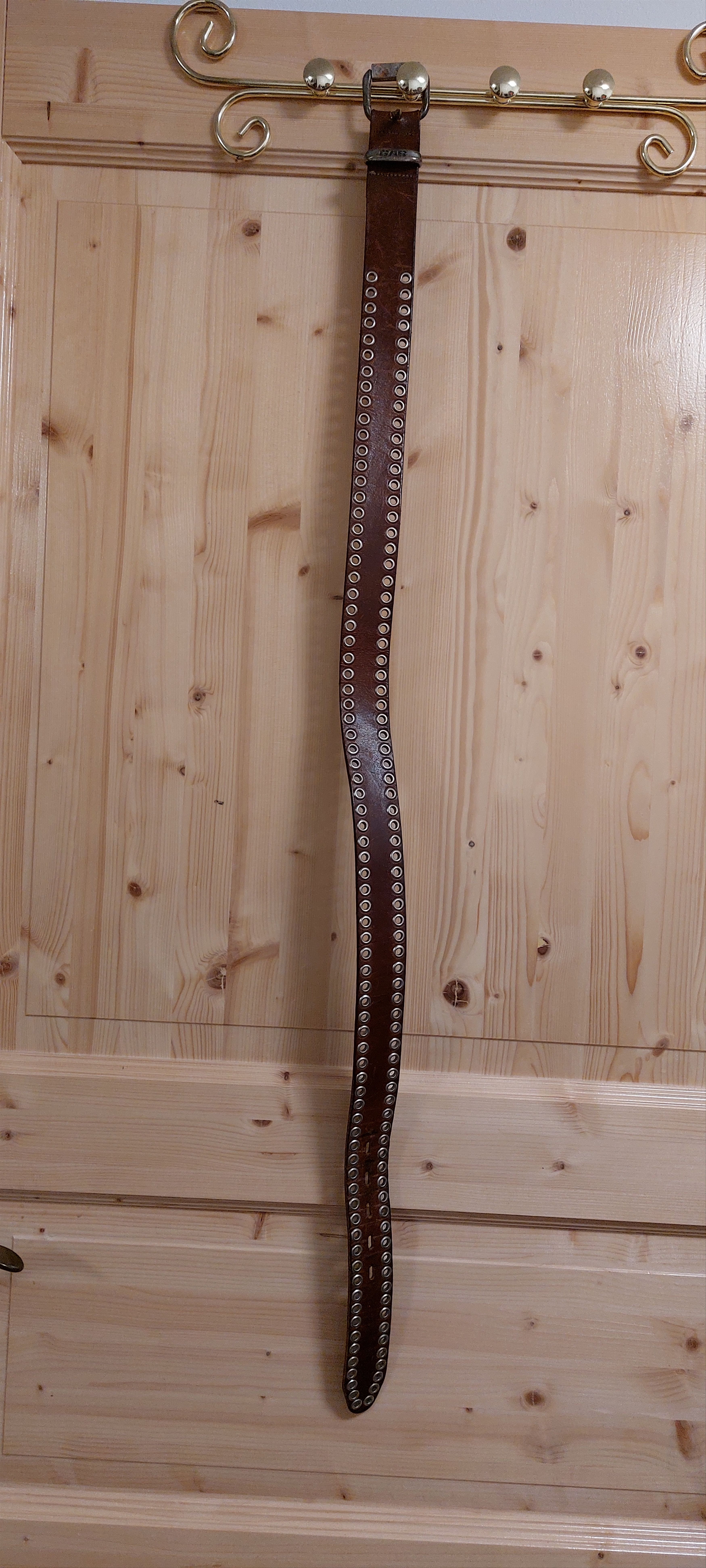 Vintage Western Embossed Leather Belt – Size 36 Italy Size ONE SIZE - 7 Thumbnail