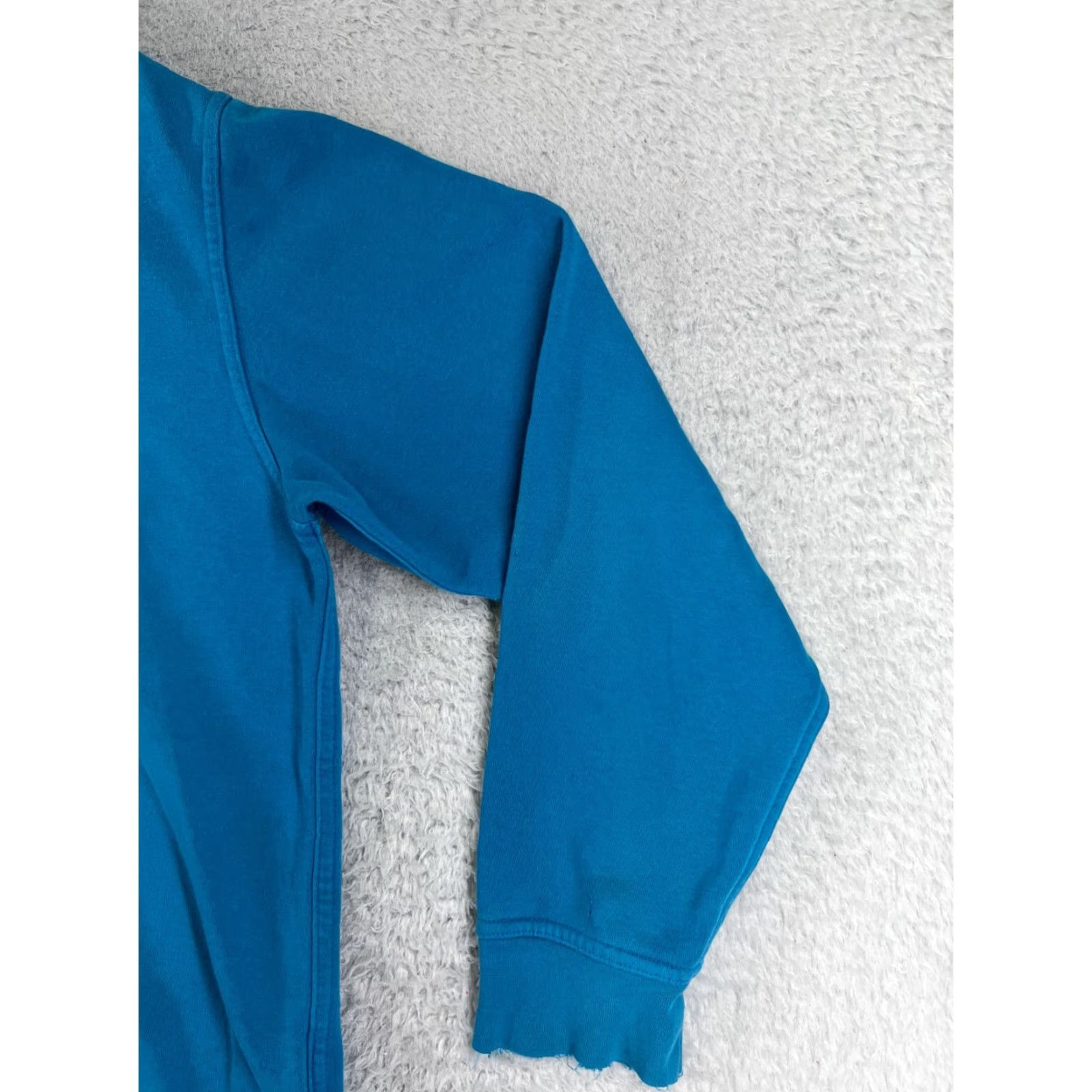 The North Face The North Face Hoodie Mens L Blue Pullover Pocket Cotton Blend Read Size US L / EU 52-54 / 3 - 2 Thumbnail
