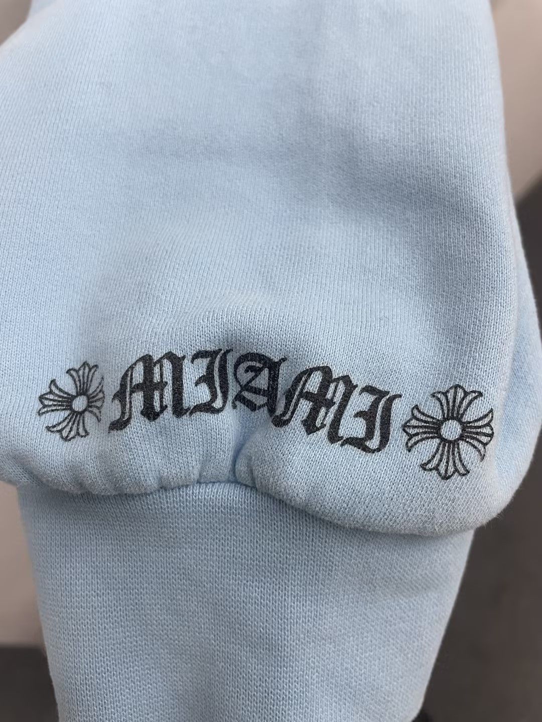 Chrome Hearts Chrome Hearts Art Basel Dagger Babyblue Pullover Hoodie Size US XL / EU 56 / 4 - 7 Thumbnail