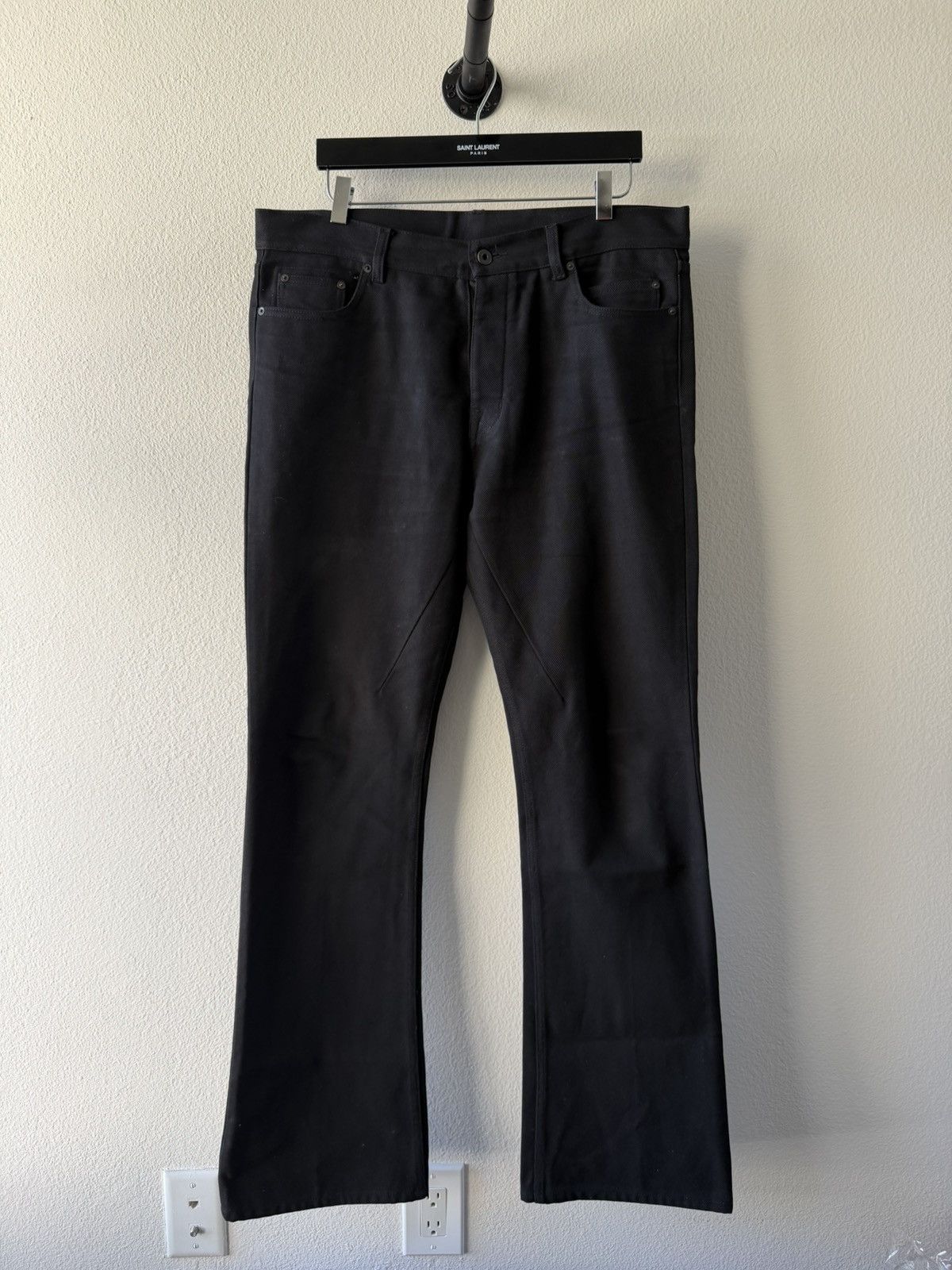 Rick Owens Japanese Selvedge Jim Cut Boocut Denim Jeans 36 Size US 36 / EU 52 - 1 Thumbnail