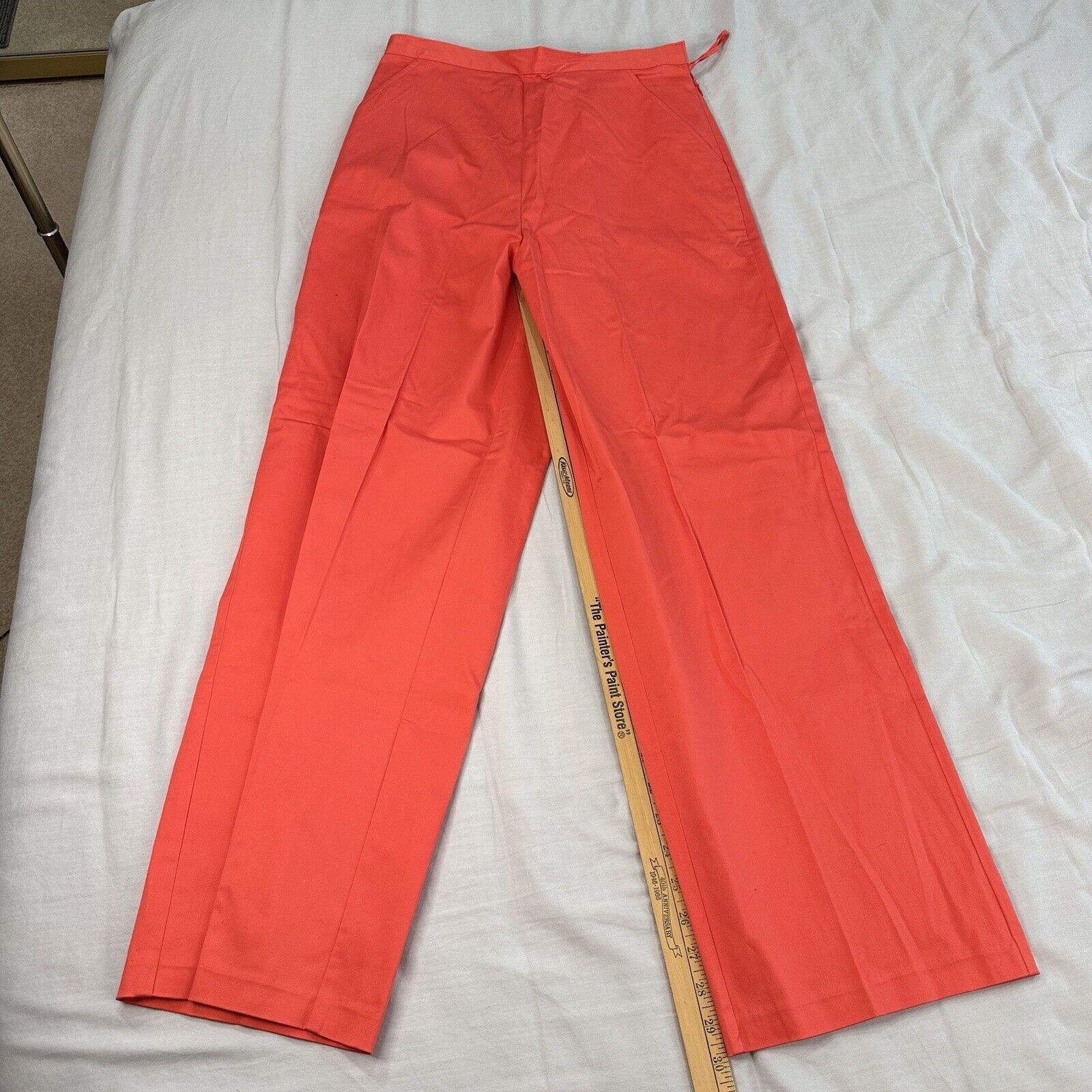 Jerry Lewis classic luxuries Pants M Orange Coral Elastic