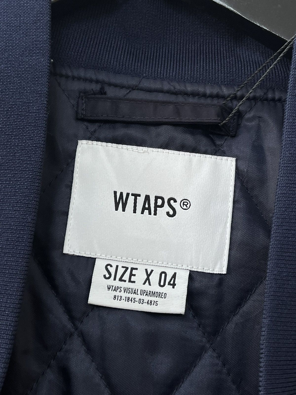 Wtaps SS21 WTAPS NAVY BOMBER SIZE 4 Size US L / EU 52-54 / 3 - 6 Thumbnail