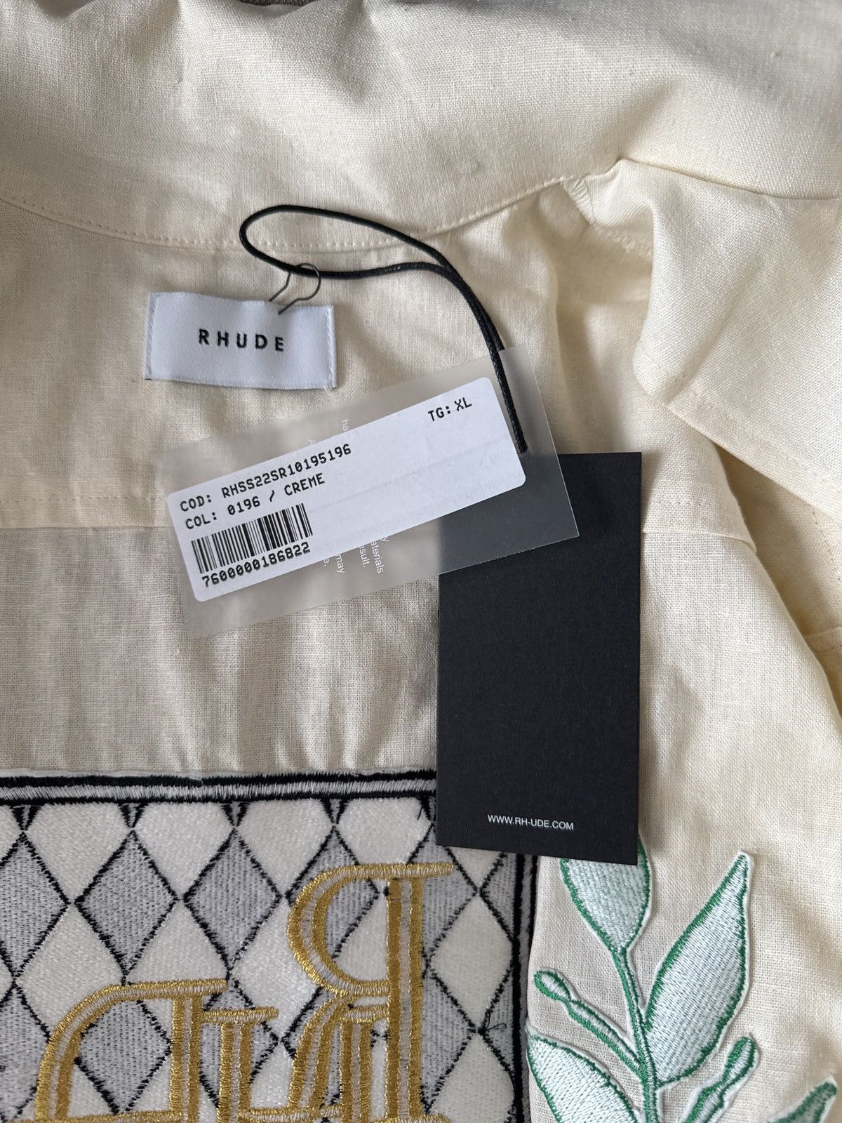 Rhude Rhude Button Up XL New Size US XL / EU 56 / 4 - 5 Thumbnail