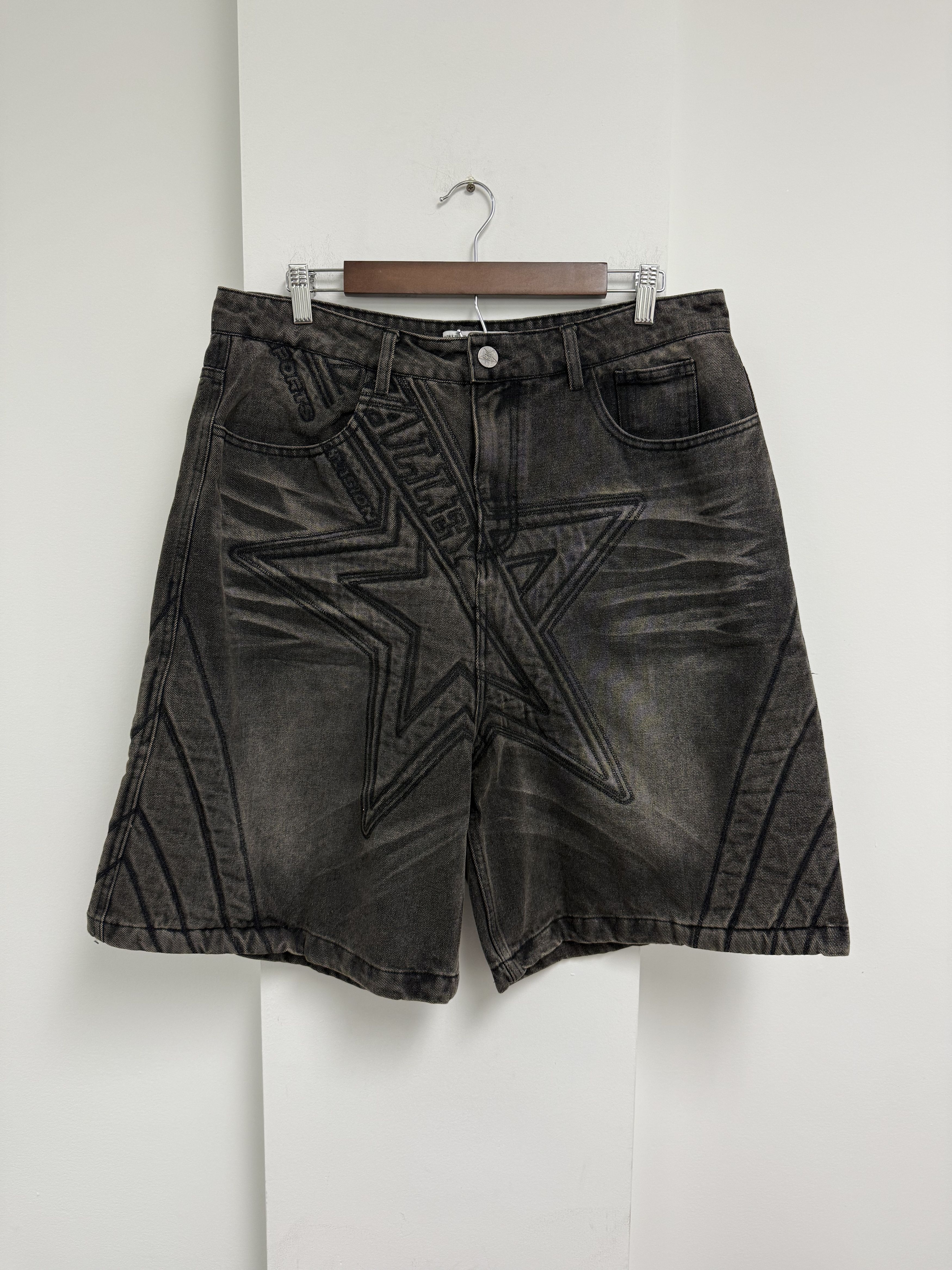 Vale Vale Forever Motocroxxx Jorts Size US 32 / EU 48 - 1 Thumbnail
