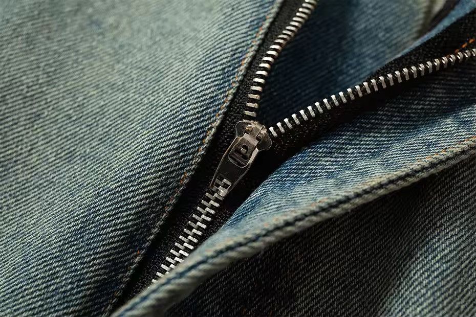 Designer × Vintage Patchwork Streetwear Washed Retro Loose Hip Hop Shorts Size US 32 / EU 48 - 9 Thumbnail