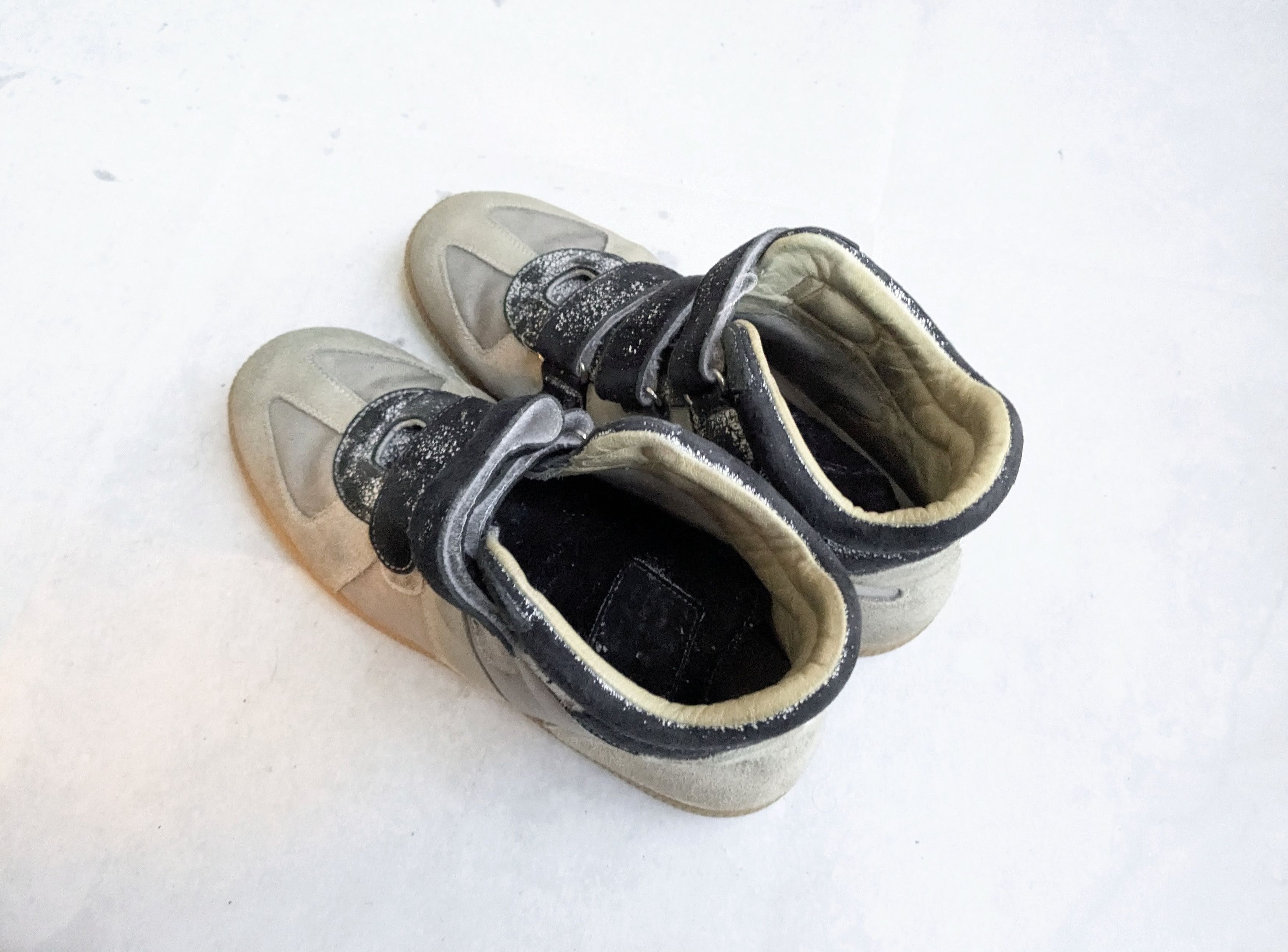 Maison Margiela Maison Margiela Triple Strap Sneakers Gray 8 41 High Tops Size US 8 / EU 41 - 16 Thumbnail