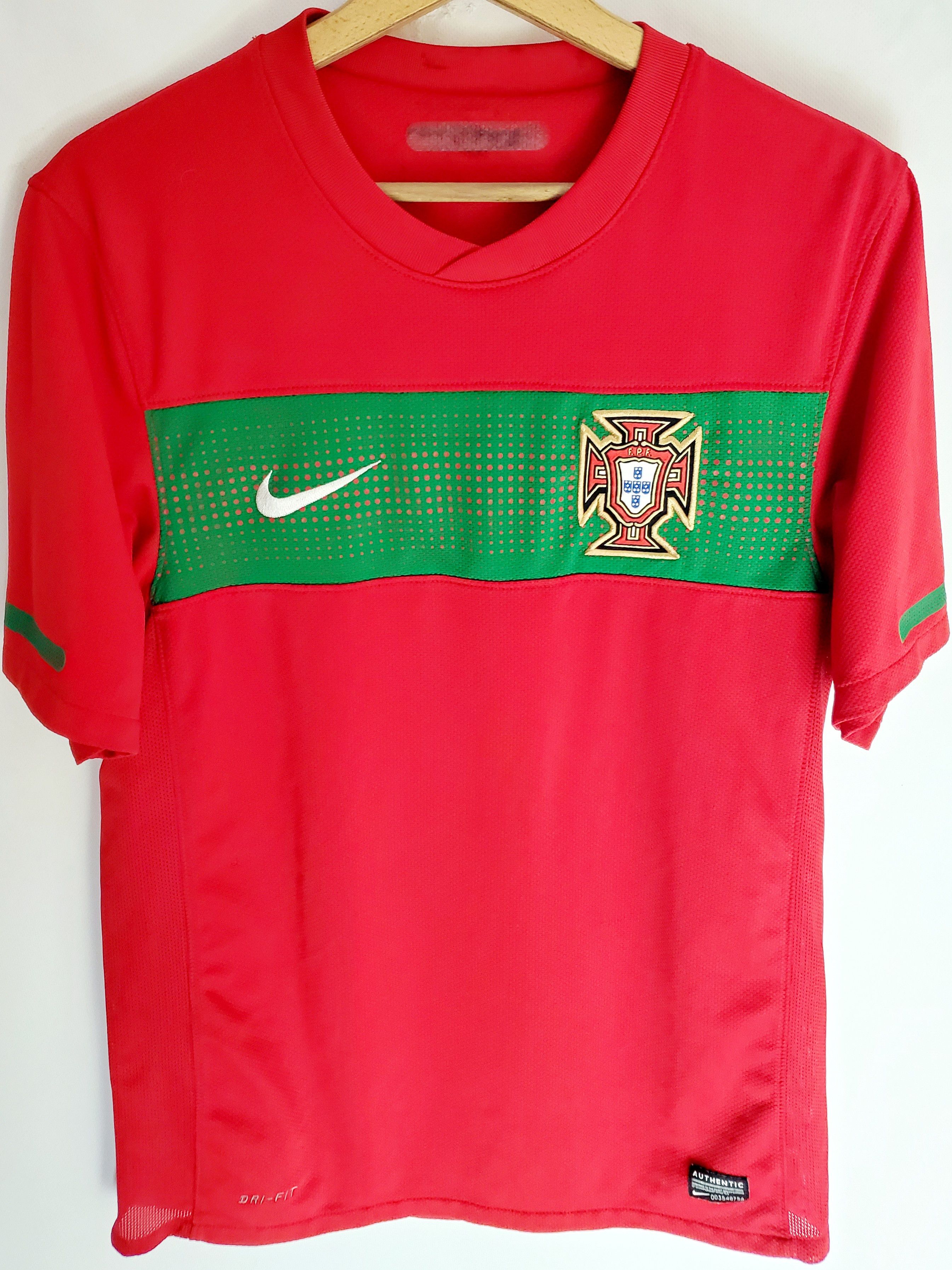 Nike × Vintage PORTUGAL 2010 2011 HOME FOOTBALL SOCCER JERSEY NIKE S Size US S / EU 44-46 / 1 - 1 Thumbnail