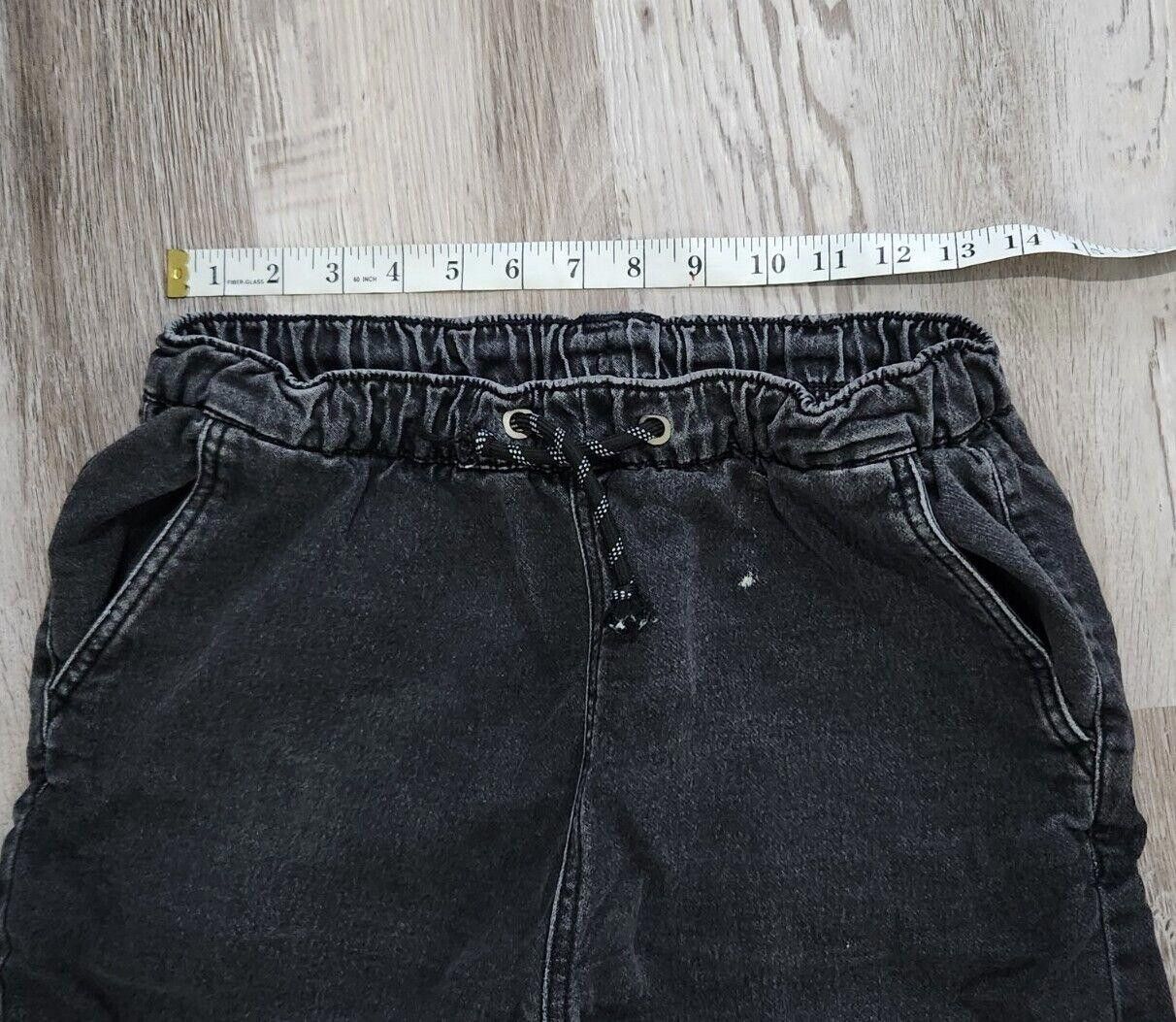 Designer Smiley World Shorts Sz 16 Black Drawstring Waist Y2k Size US 26 / EU 42 - 5 Thumbnail