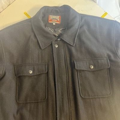 Other Trenders Basics Men’s Size L Wool Button Down Lined Field Co Size US L / EU 52-54 / 3 - 2 Thumbnail