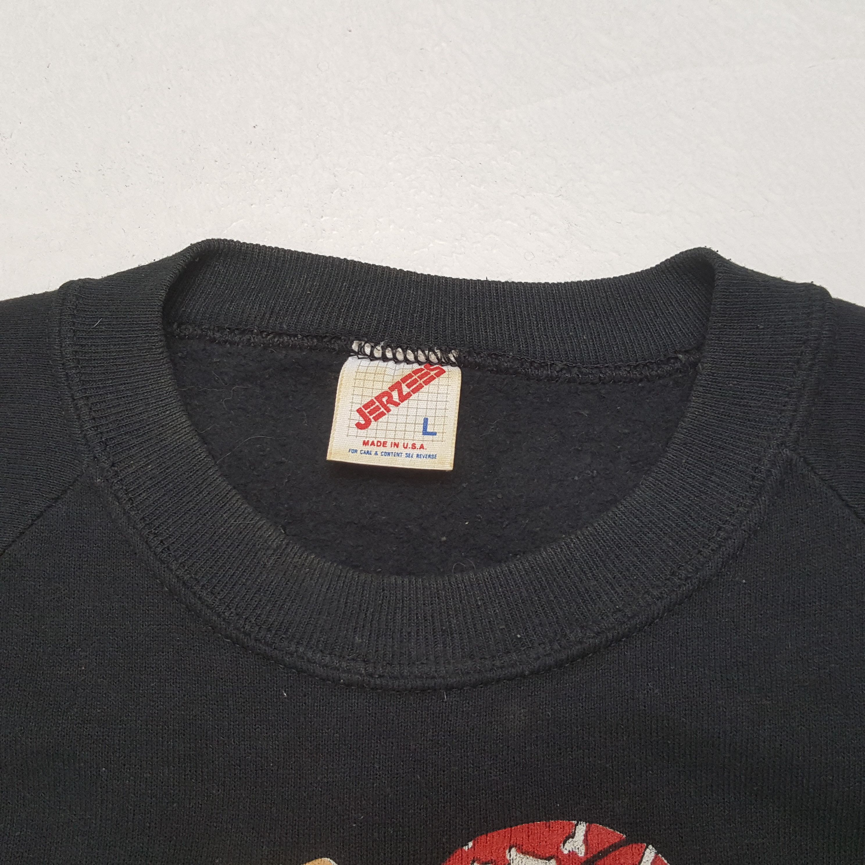 Jerzees × Vintage Motorcycle Style Vintage Jerzees Sweatshirt Size US M / EU 48-50 / 2 - 4 Thumbnail
