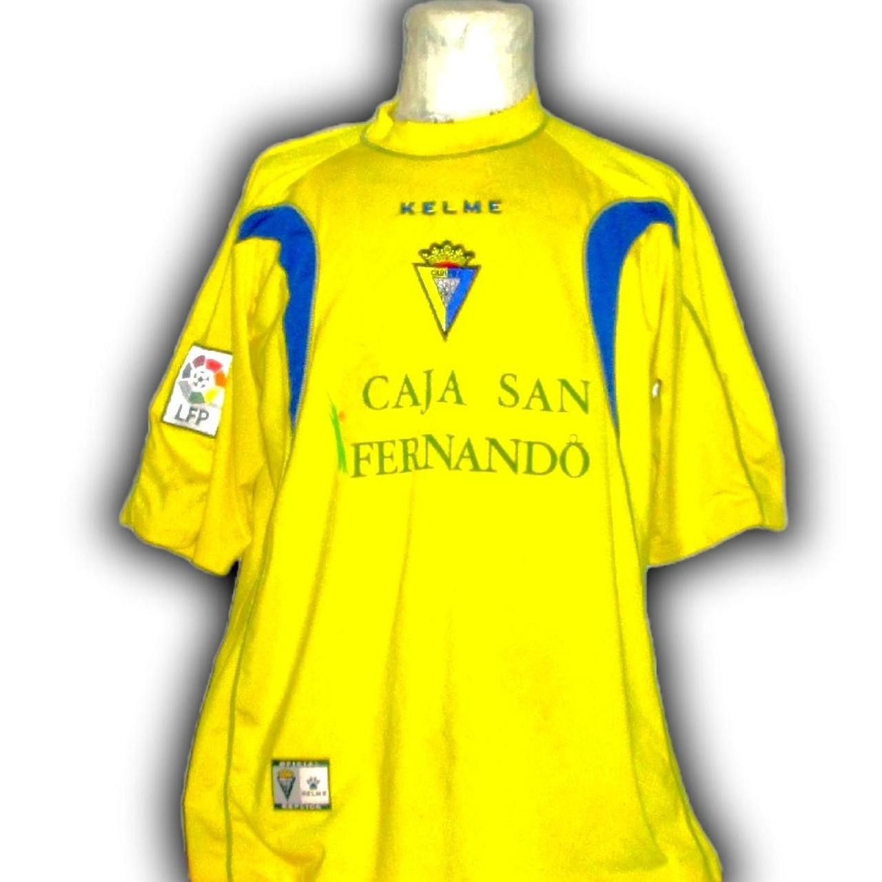 CF Cadiz Spain 2005 2006 Home Shirt Jersey