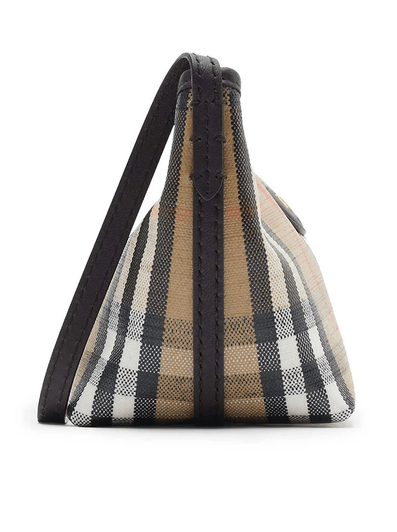 Burberry BURBERRY Highlands Mini Sand Shoulder Bag New & Authentic Size ONE SIZE - 3 Thumbnail