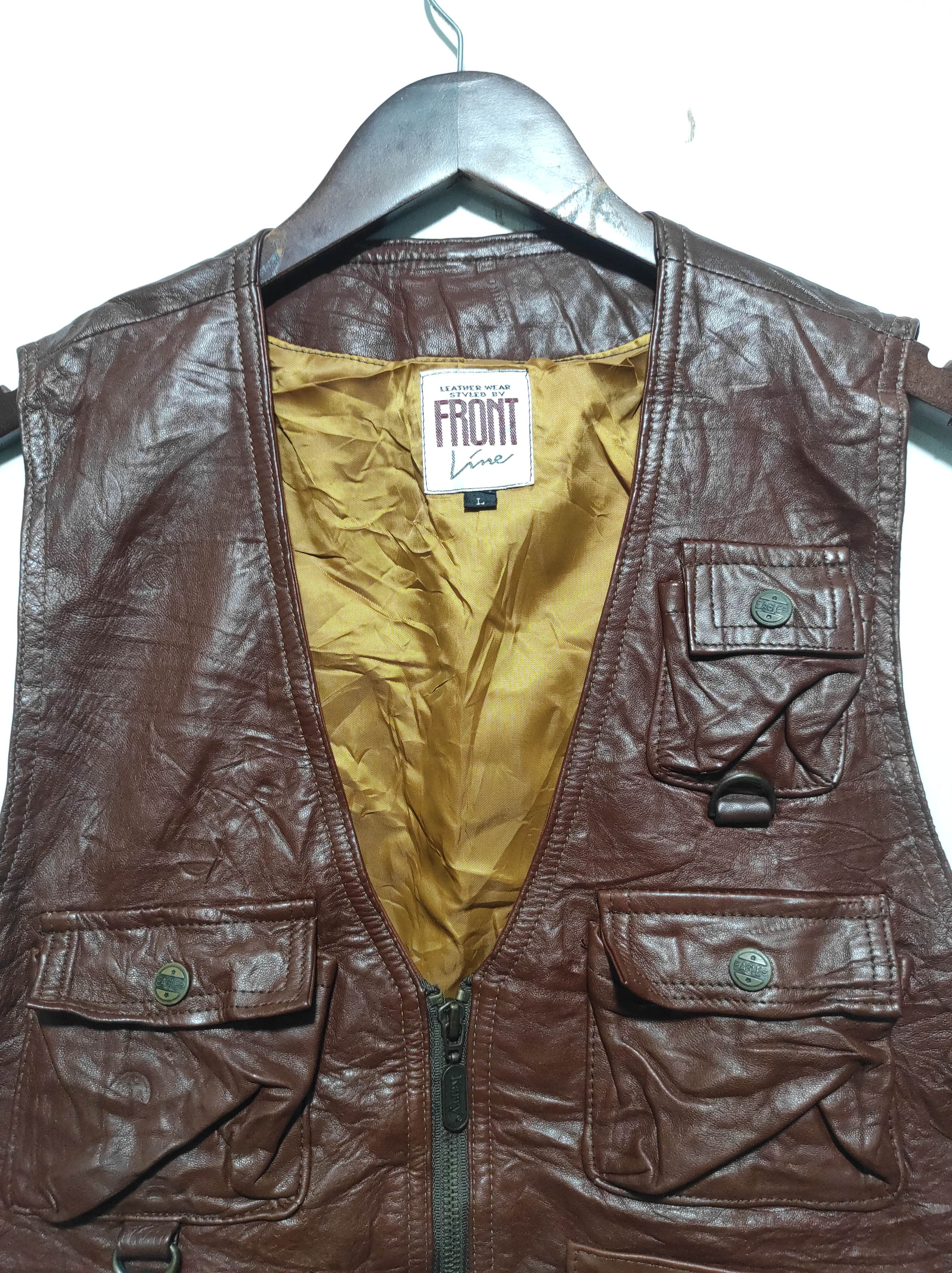 Leather Front Line Leather Vest Size US L / EU 52-54 / 3 - 3 Thumbnail