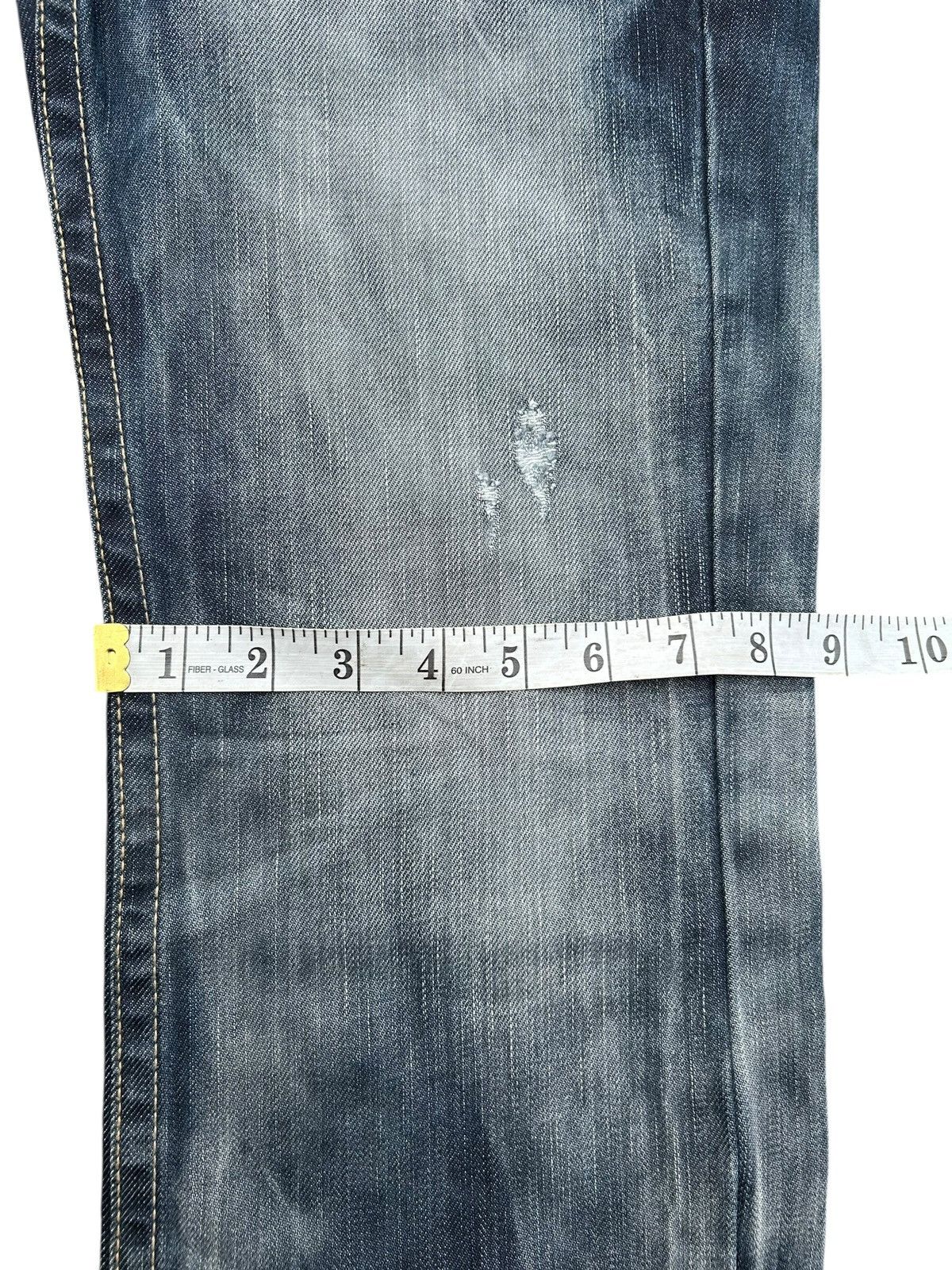 Kapital RED PEPPER JAPANESE DISTRESSED DENIM JEANS Size US 34 / EU 50 - 23 Thumbnail