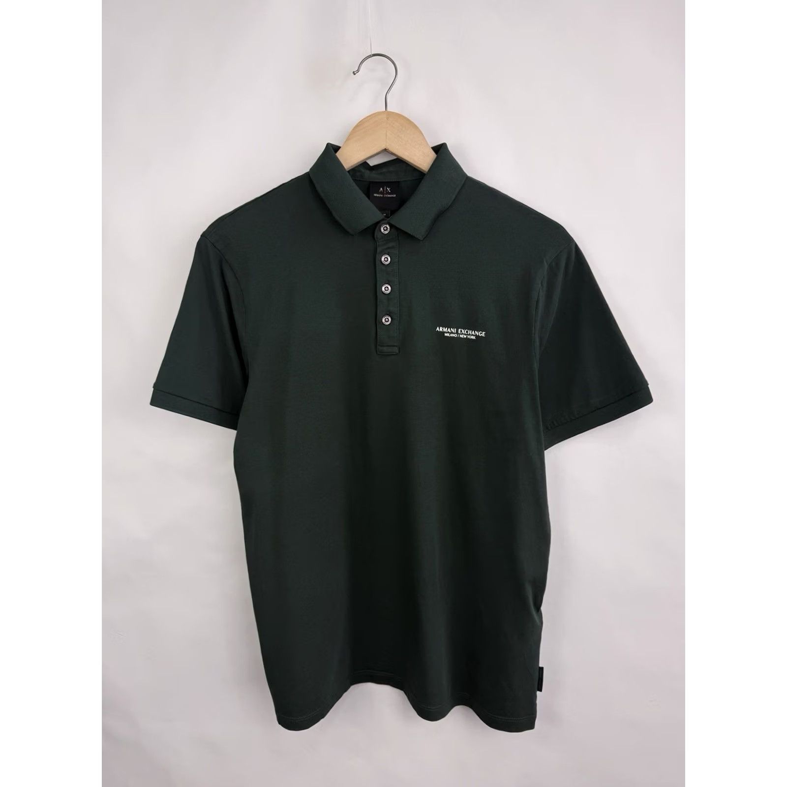 Armani Exchange Armani Exchange Polo T-Shirt Green M Men Milano New York Luxury Rare Shirt Size US M / EU 48-50 / 2 - 4 Thumbnail
