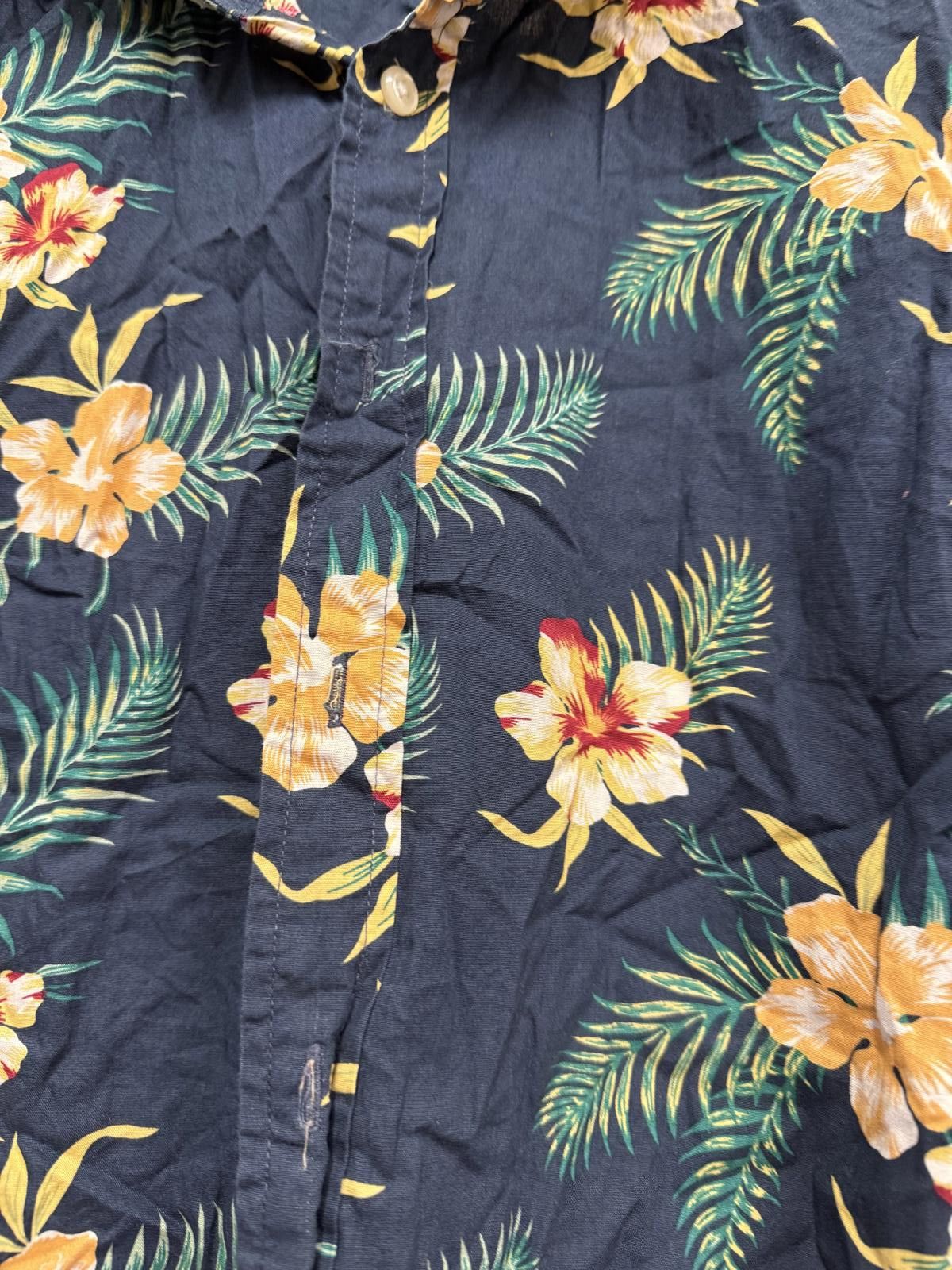 Jack & Jones Jack & Jones Men's Short Sleeve Floral Casual Shirt Size ONE SIZE - 3 Thumbnail