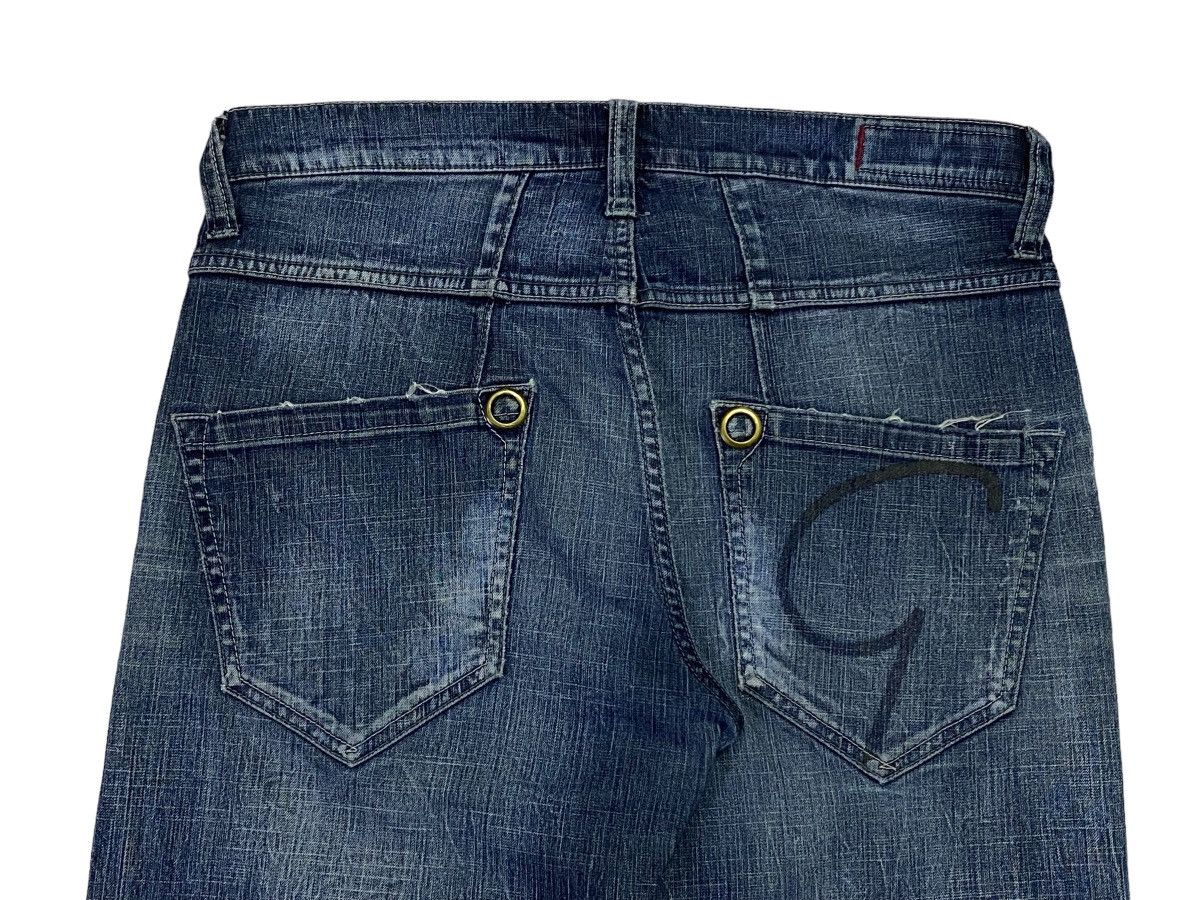 Marithe + Francois Girbaud Marithe Francois Girbaud Patchwork Ripped Distressed Denim Size US 32 / EU 48 - 20 Thumbnail
