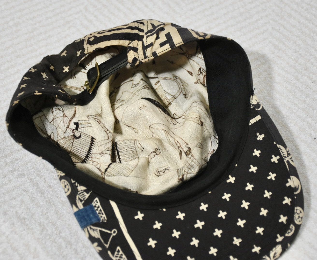 Visvim Visvim ICT Bandana Camp Cap Freesize Size ONE SIZE - 4 Thumbnail