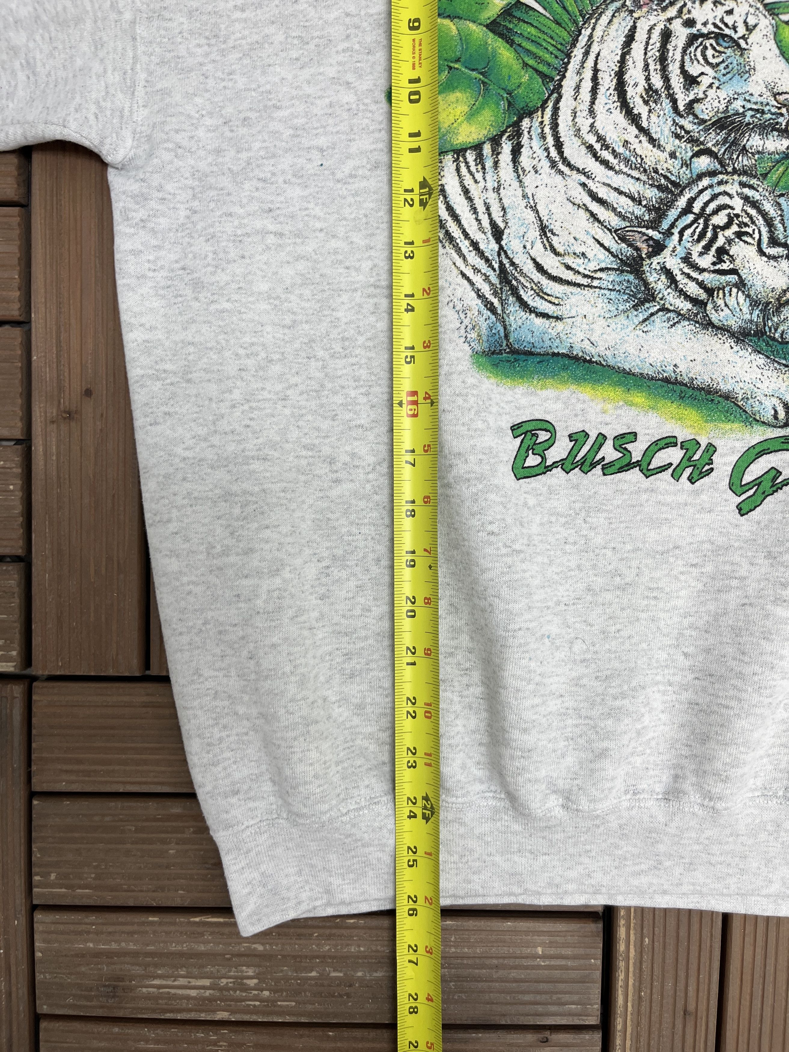Vintage Busch Gardens Extinction Is Forever Vintage Crewneck Size US L / EU 52-54 / 3 - 8 Thumbnail