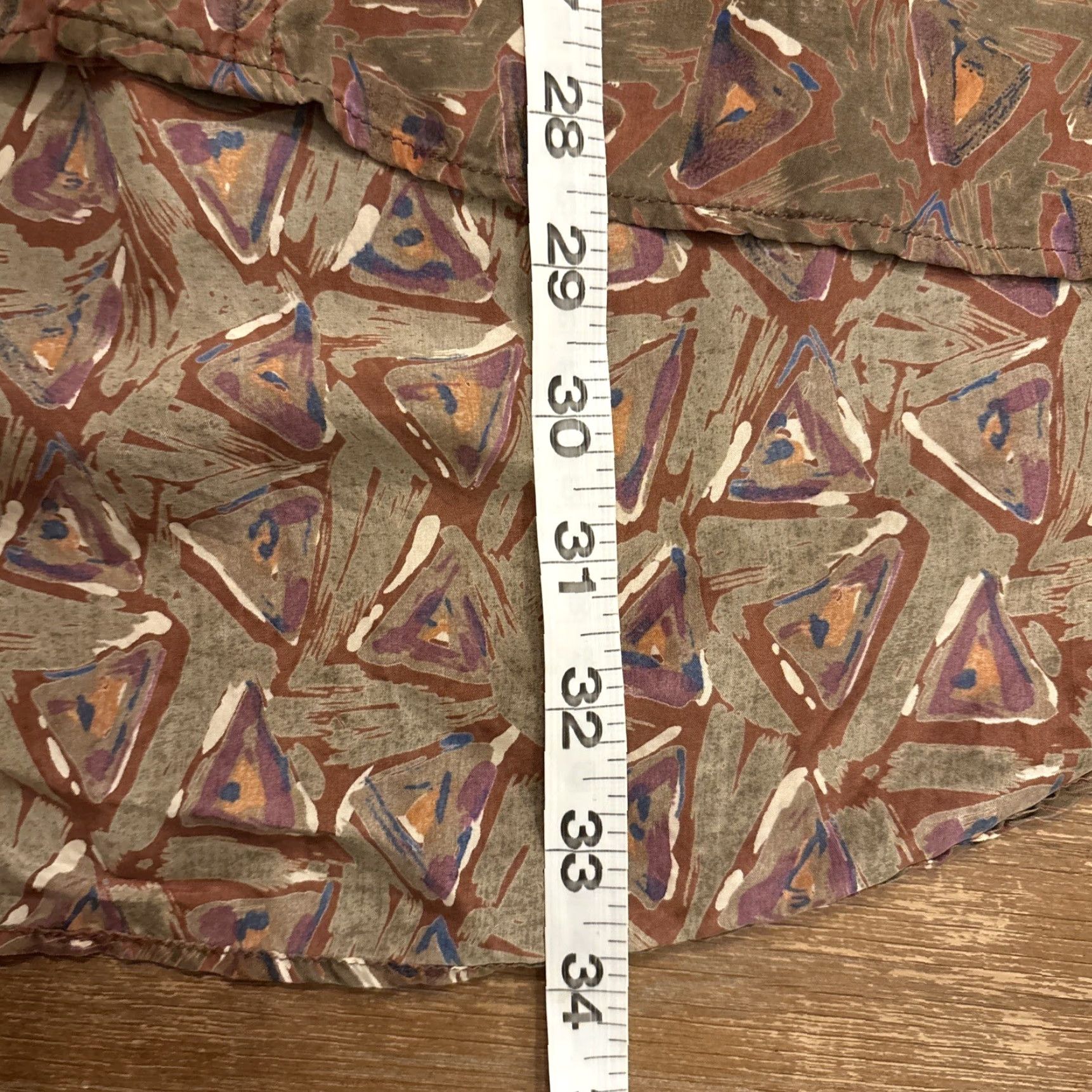 Vintage VINTAGE Number One Silk Shirt Button-Up Geometric Mens L Green 100% Silk Y2K Designer Modern Fit Size US L / EU 52-54 / 3 - 6 Thumbnail
