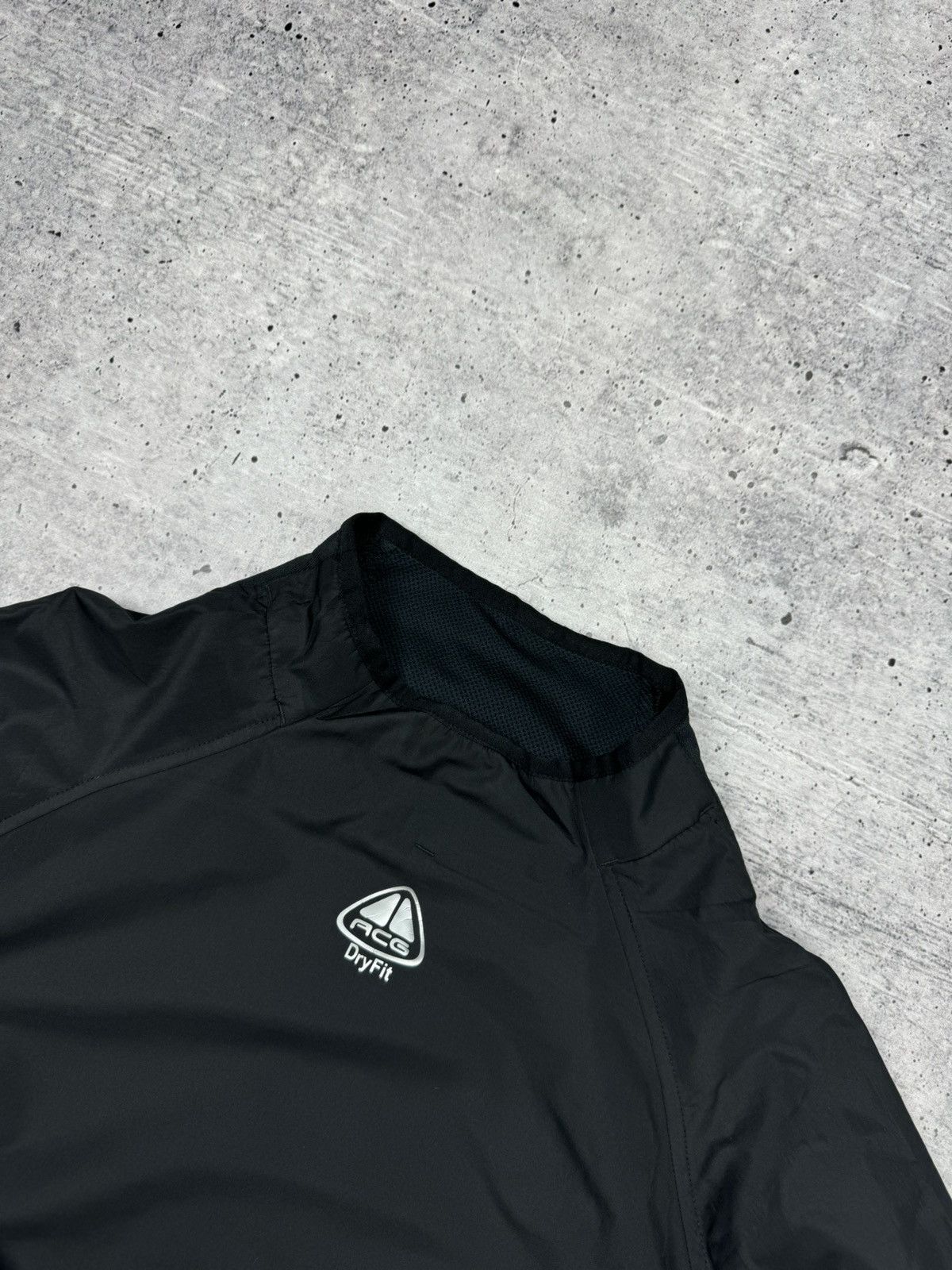Nike ACG Vintage Nike ACG Central Logo 90s Y2K Nylon Drill Sweatshirt Size US S / EU 44-46 / 1 - 6 Thumbnail