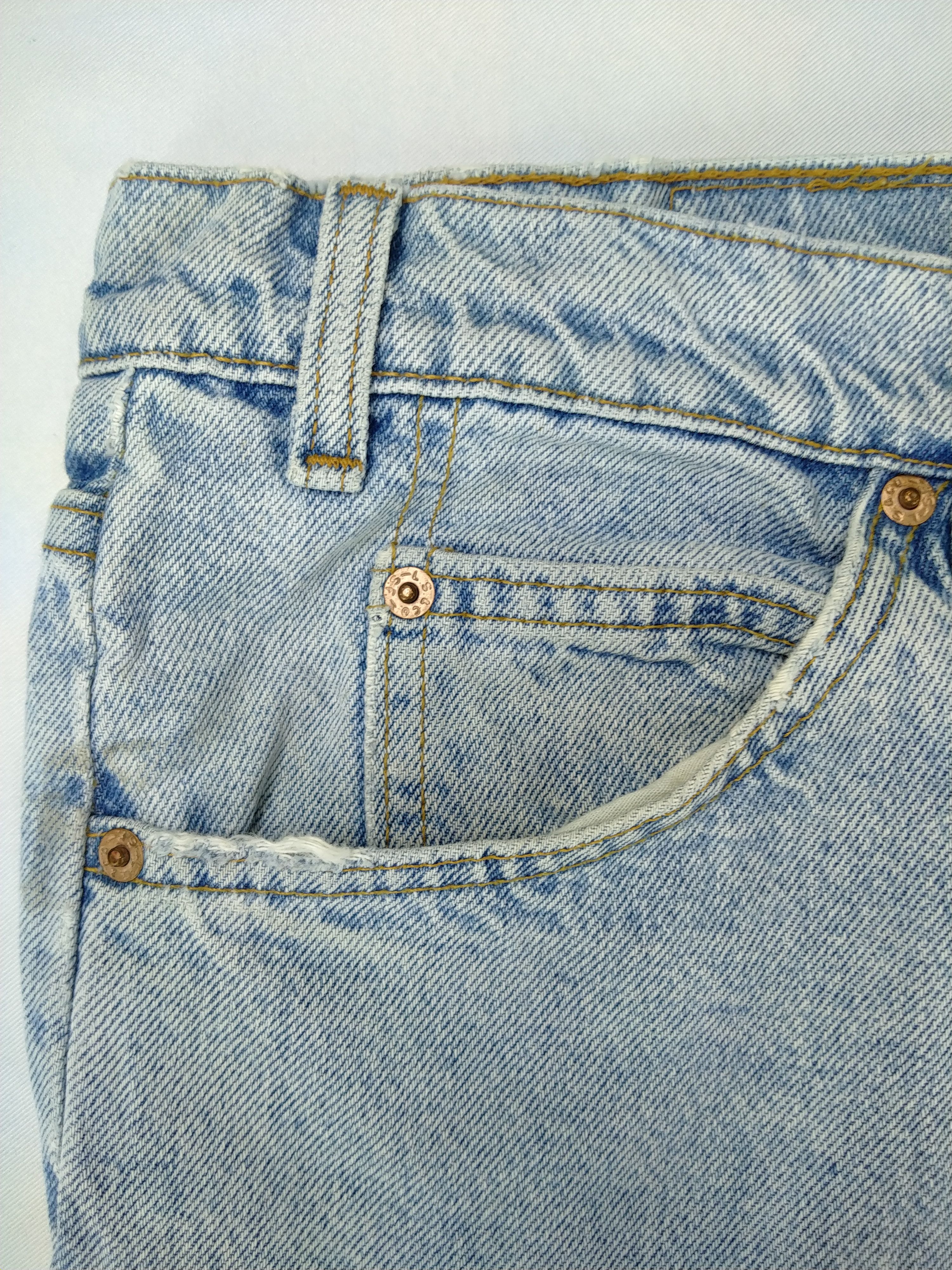 Levi's Light Wash Vintage Levi's 550 Orange Tab Denim -JN485 Size US 37 - 15 Thumbnail
