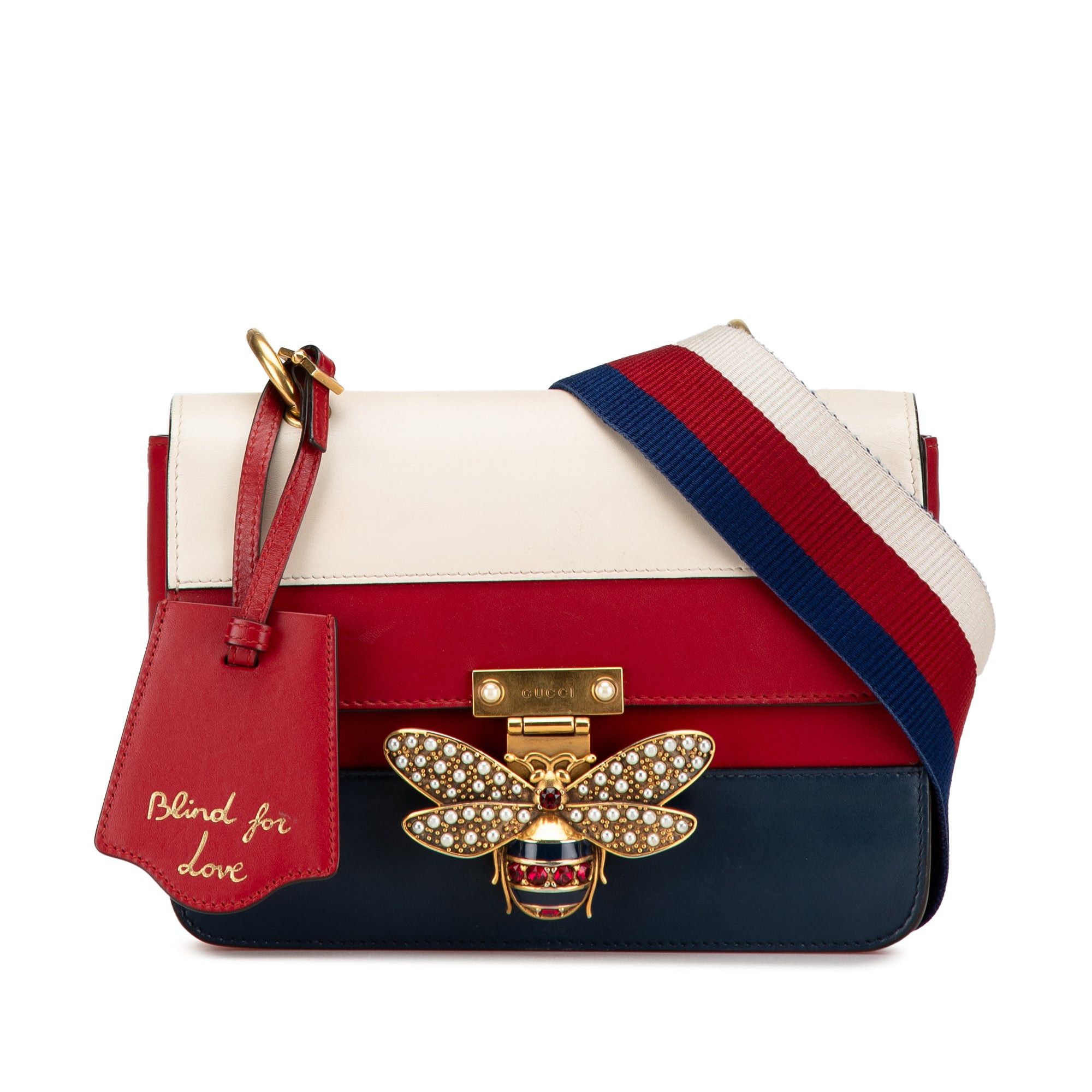 Gucci Gucci Medium Queen Margaret Flap Shoulder Bag Red Size ONE SIZE - 1 Thumbnail