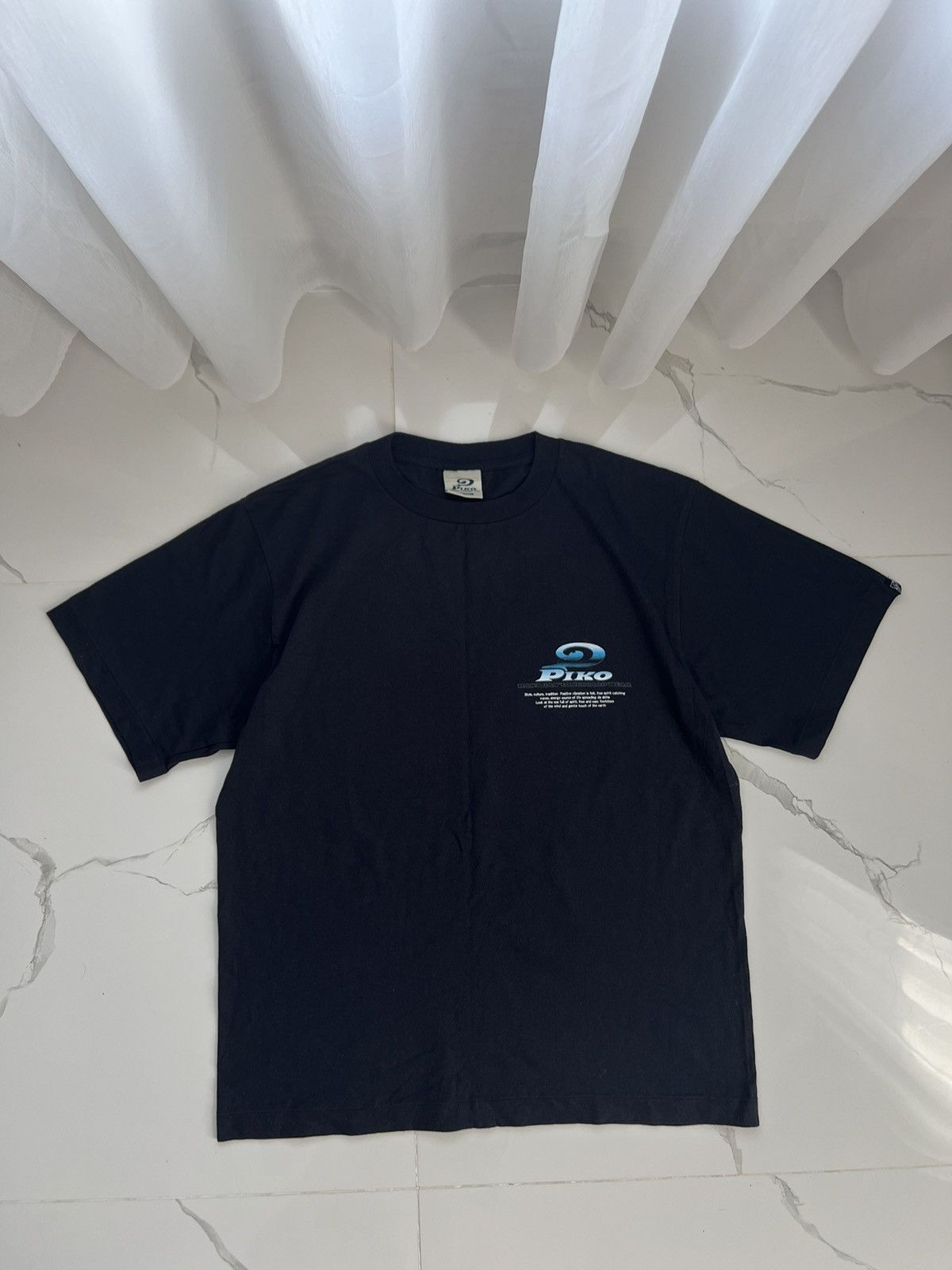 Japanese Brand × Vintage 90's PIKO HAWAIIAN LONGBOARD WEAR SURF Y2K RARE RETRO TEE Size US M / EU 48-50 / 2 - 2 Thumbnail