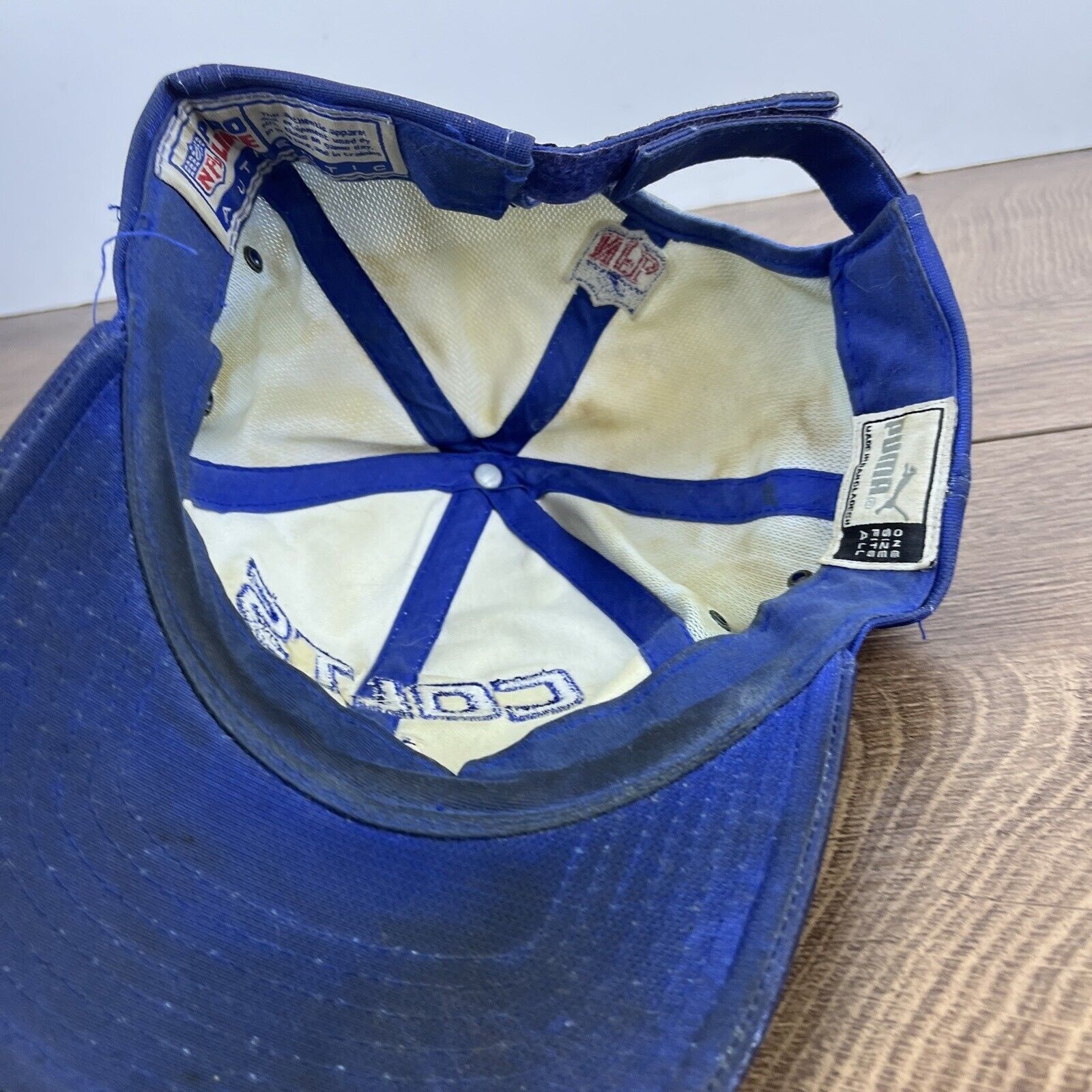 Puma Indianapolis Colts Hat PUMA Blue Hat Adjustable Adult Size H Size ONE SIZE - 13 Thumbnail