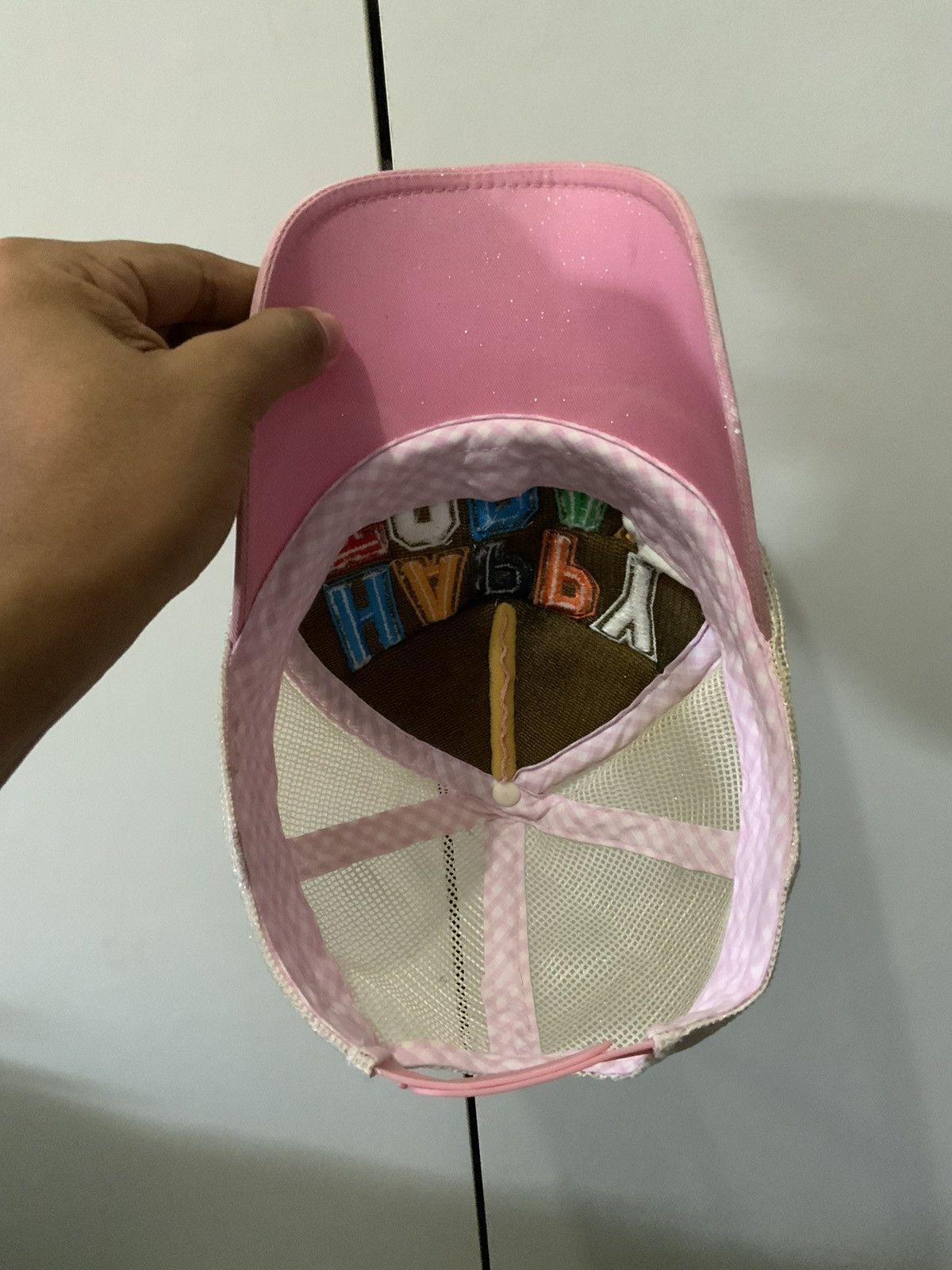 If Six Was Nine Happy Today Spellout Trucker Hat Size ONE SIZE - 7 Thumbnail