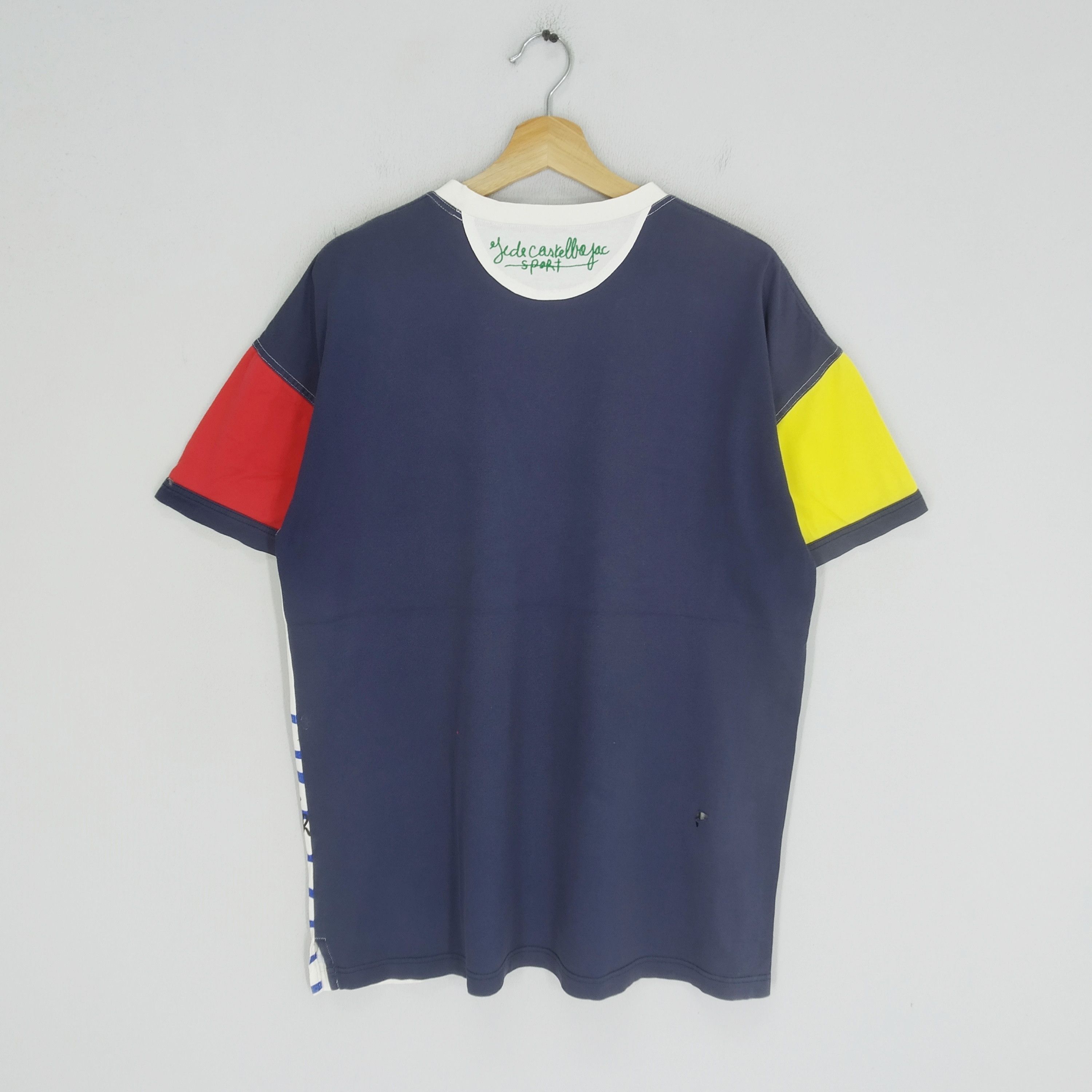 Art Comes First Vintage 90s Jean Charles De Castelbajac Pop Art Sea Paradise Size US L / EU 52-54 / 3 - 2 Thumbnail