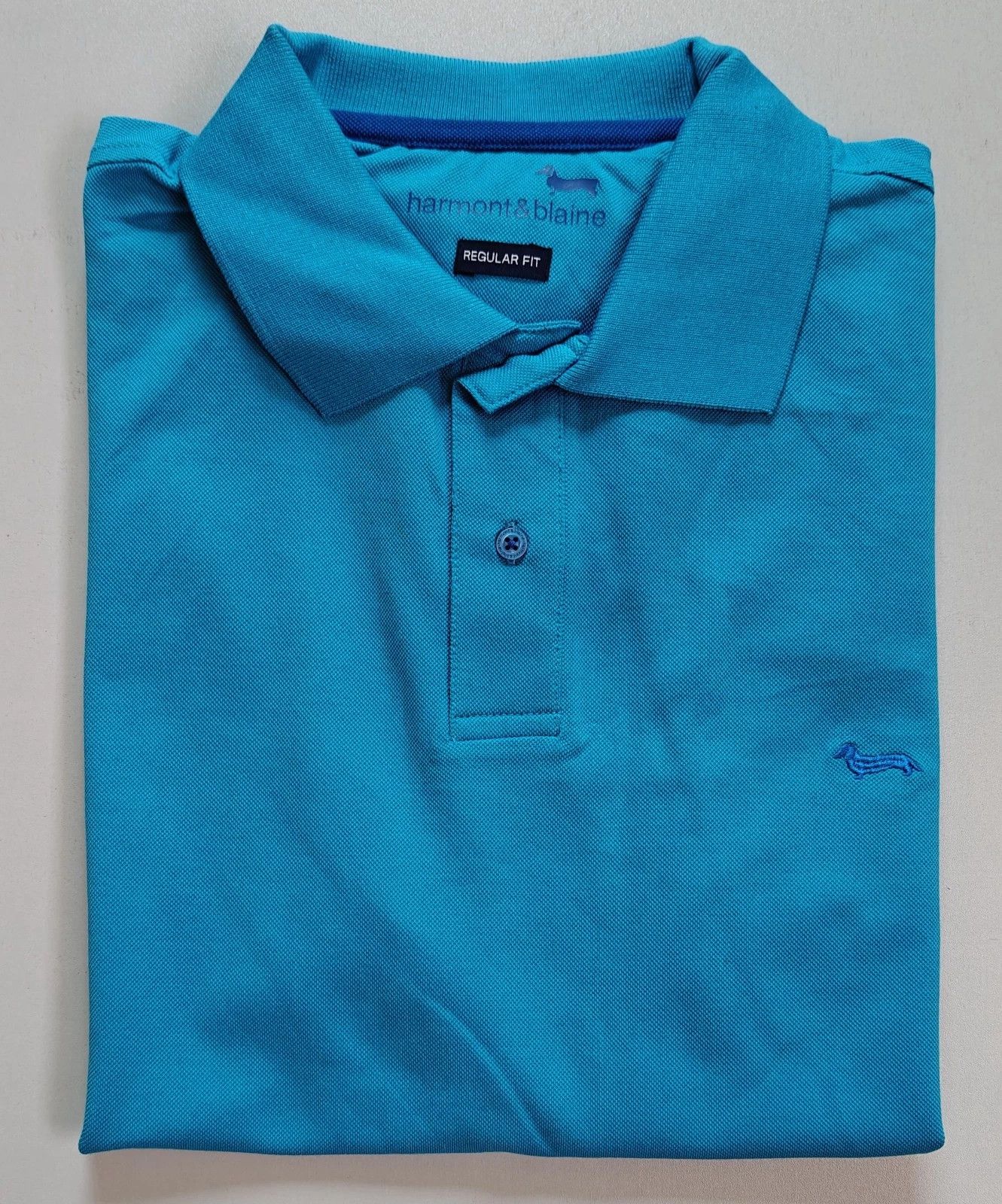 Harmont & Blaine Harmont & Blaine Shortsleeves Polo Shirt ASM / 0021 Size US L / EU 52-54 / 3 - 1 Thumbnail