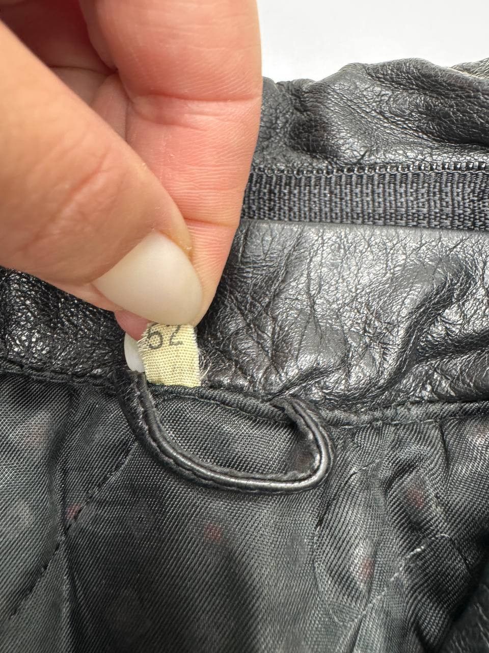 Other Vintage 90s Suprema Italy Leather Bomber Jacket Size US XXL / EU 58 / 5 - 3 Thumbnail