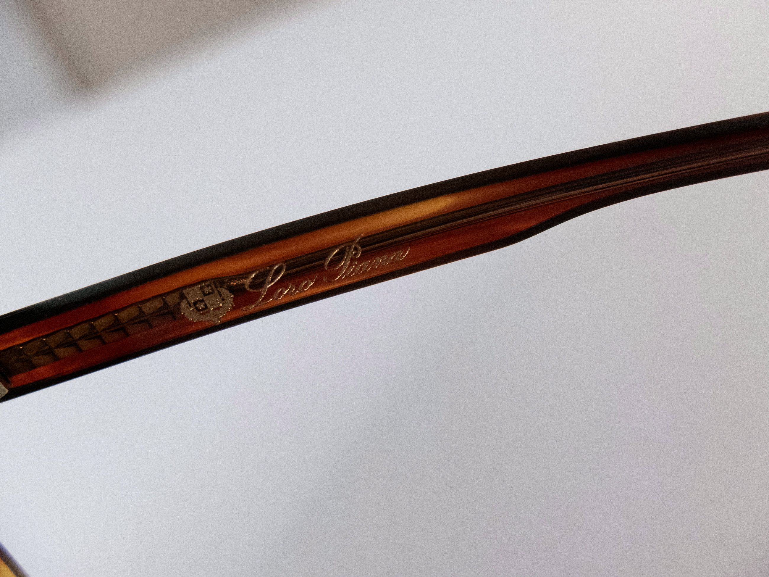 Loro Piana LORO PIANA Traveller brown square frame acetate sunglasses Size ONE SIZE - 5 Thumbnail
