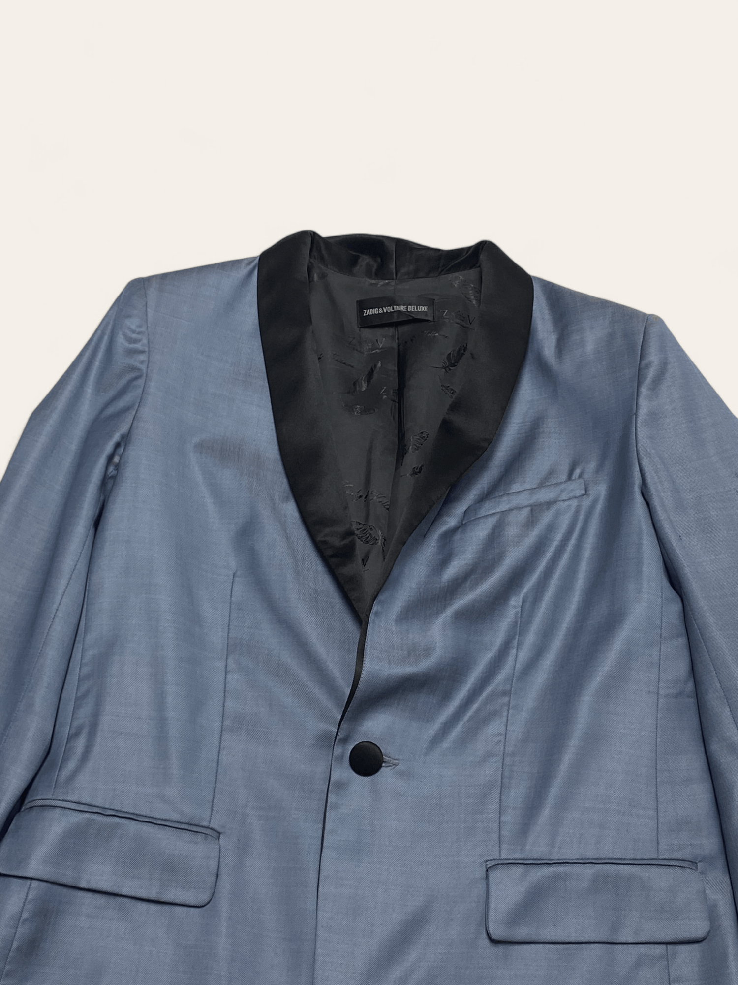 Zadig & Voltaire Vintage ZADIG VOLTAIRE LUXURY Blue Shine Blazer Luxury Size M / US 6-8 / IT 42-44 - 2 Thumbnail