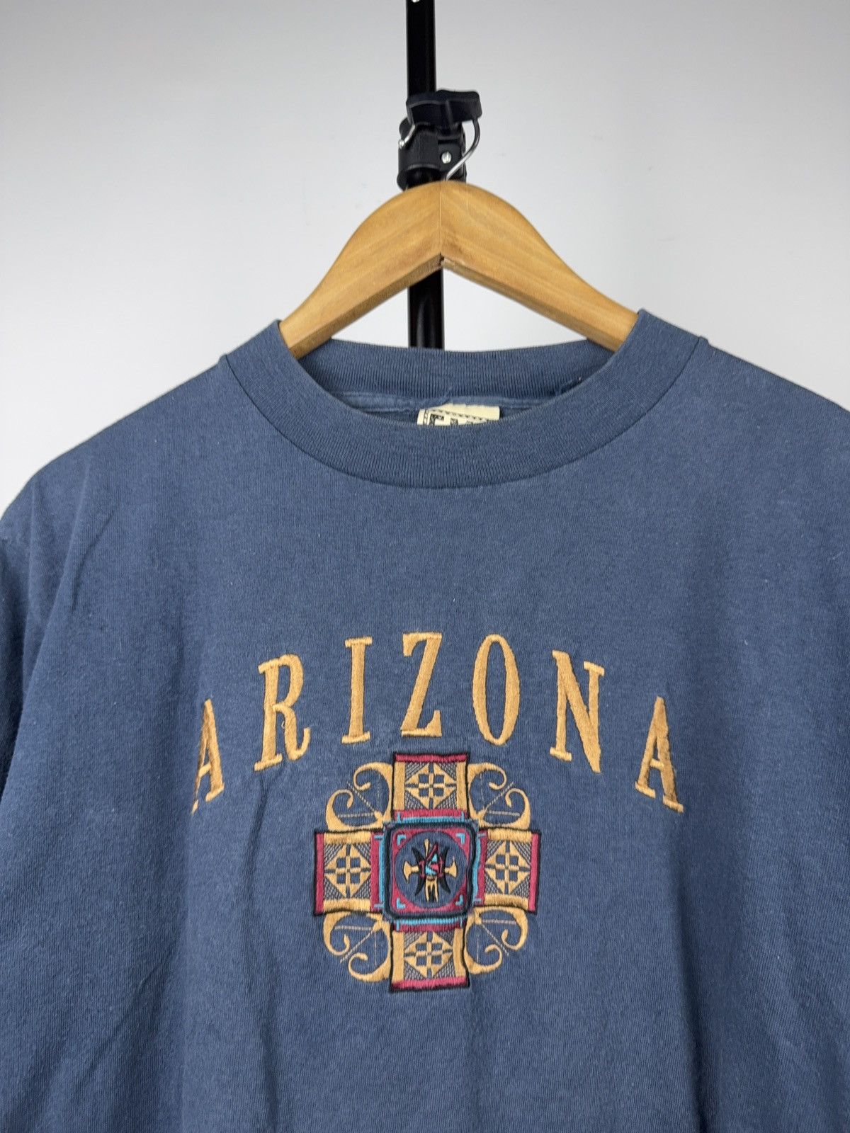 Vintage 90s Vintage Arizona Embroidered Graphic T-Shirt USA Made L Size US L / EU 52-54 / 3 - 2 Thumbnail