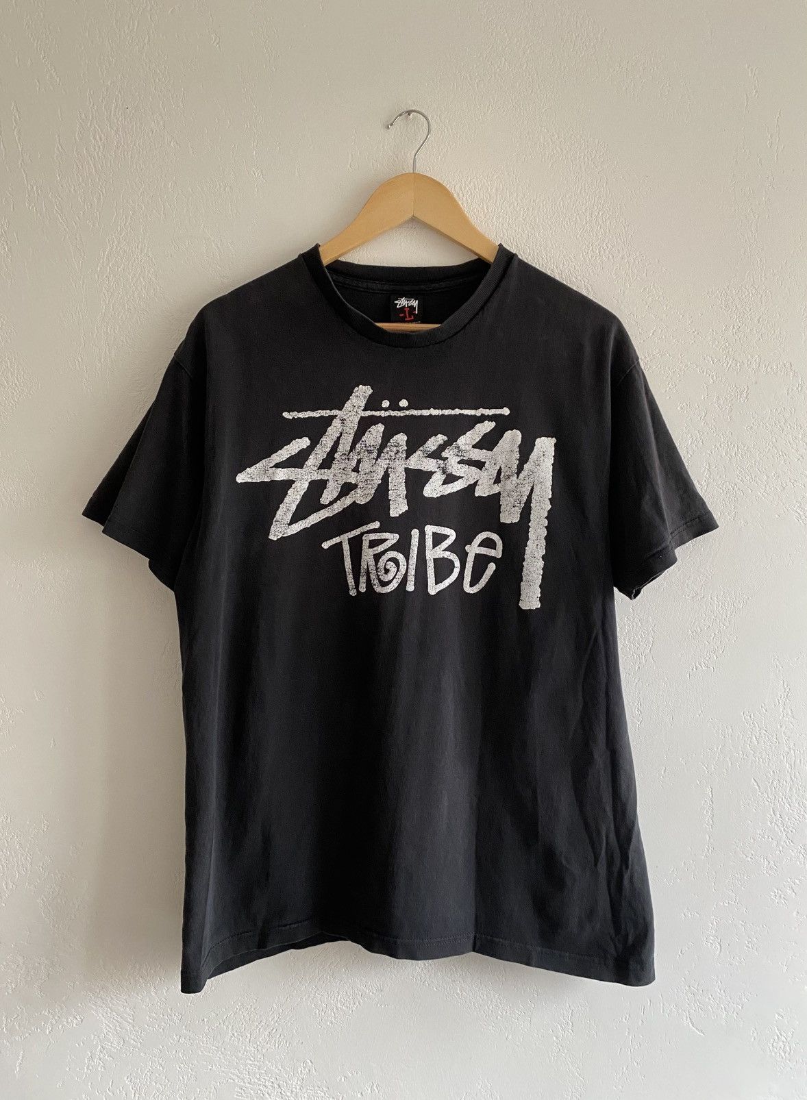Streetwear × Stussy × Vintage Stussy Tribe Vintage T-shirt