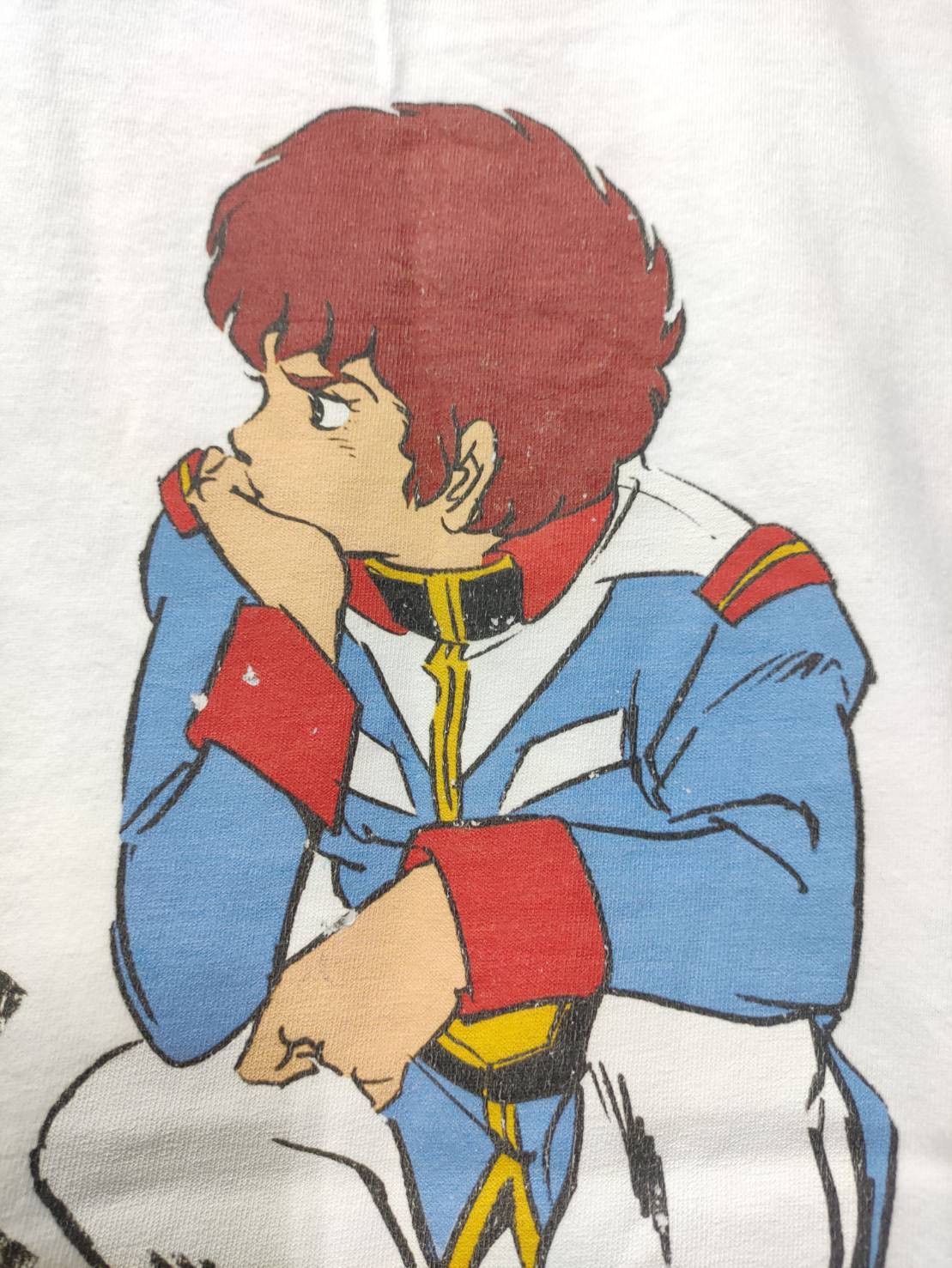 Anime Parco x Mobile Suit Gundam " Amuro " Character Promo T-Shirt Size US L / EU 52-54 / 3 - 10 Thumbnail