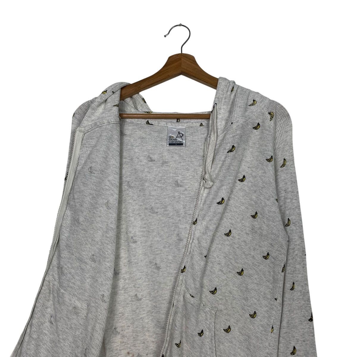 go slow caravan Go Slow Caravan Fullprint Zipper Hoodie Size US S / EU 44-46 / 1 - 11 Thumbnail