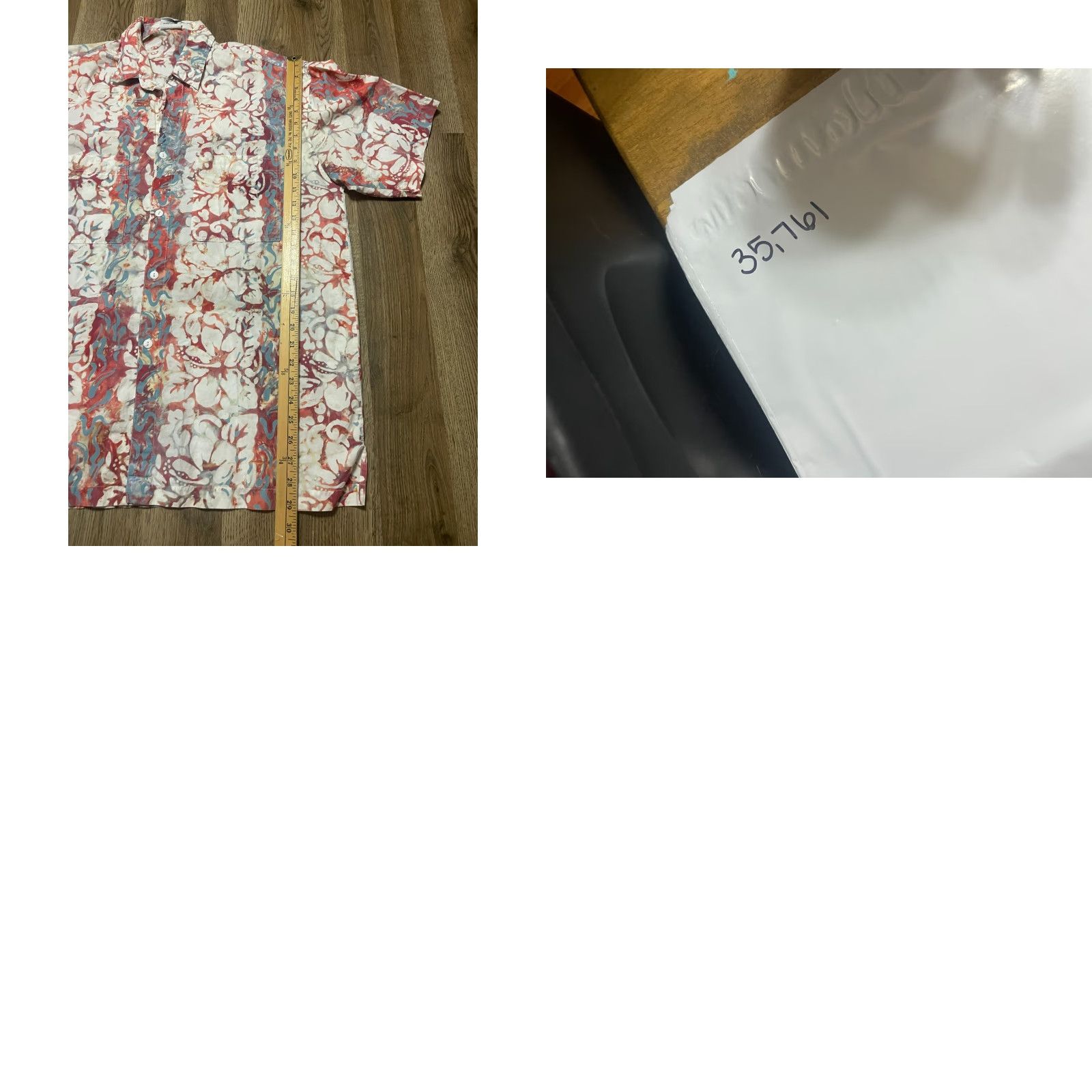 Vintage VINTAGE Rum Raggae Shirt? Men's 2XL? Red Blue White Floral Hawaiian Button Up Shirt Size US XXL / EU 58 / 5 - 8 Thumbnail
