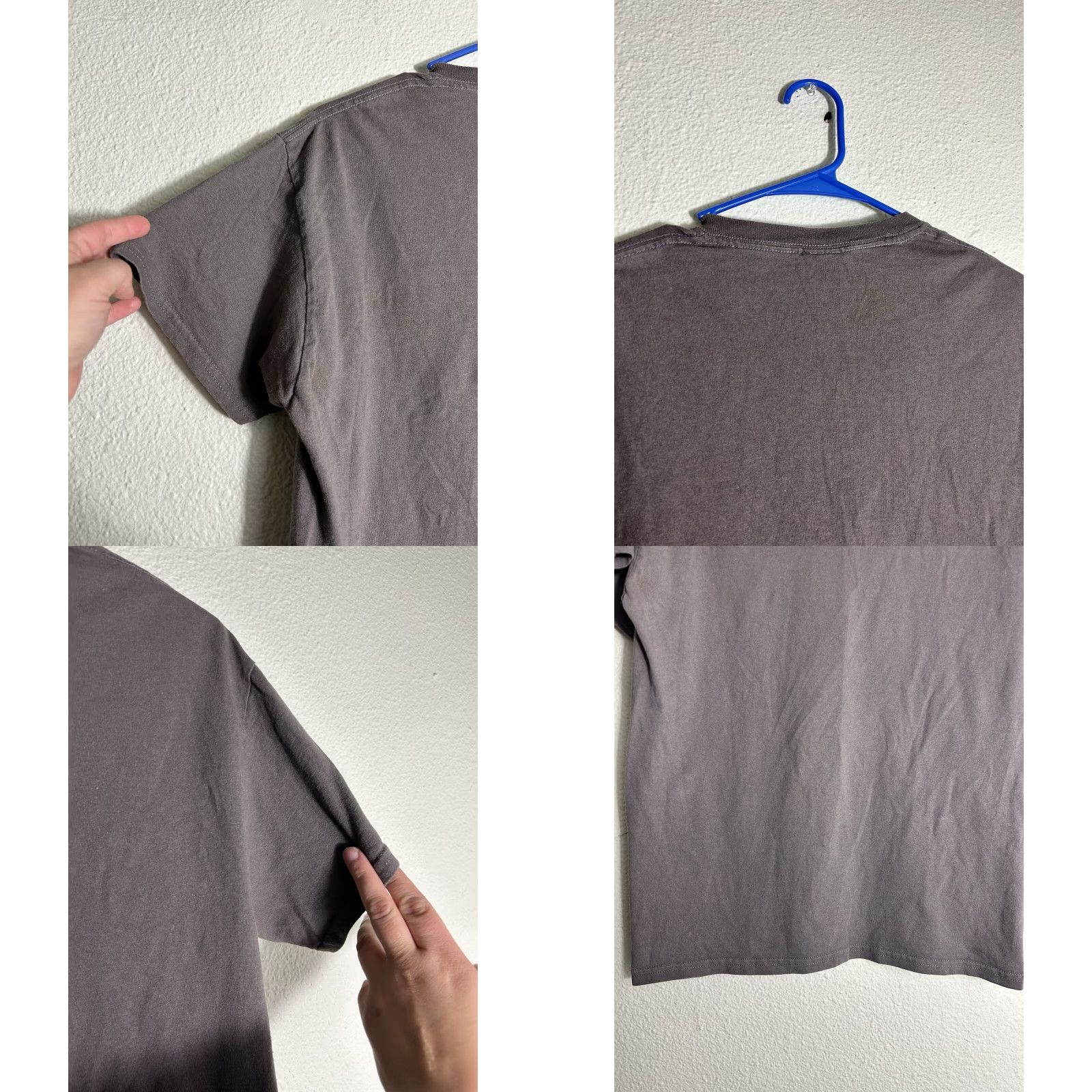 Thrasher VINTAGE Thrasher Magazine T-Shirt Womens M Gray Short Sleeve Mens Shirt Stains Size M / US 6-8 / IT 42-44 - 9 Thumbnail