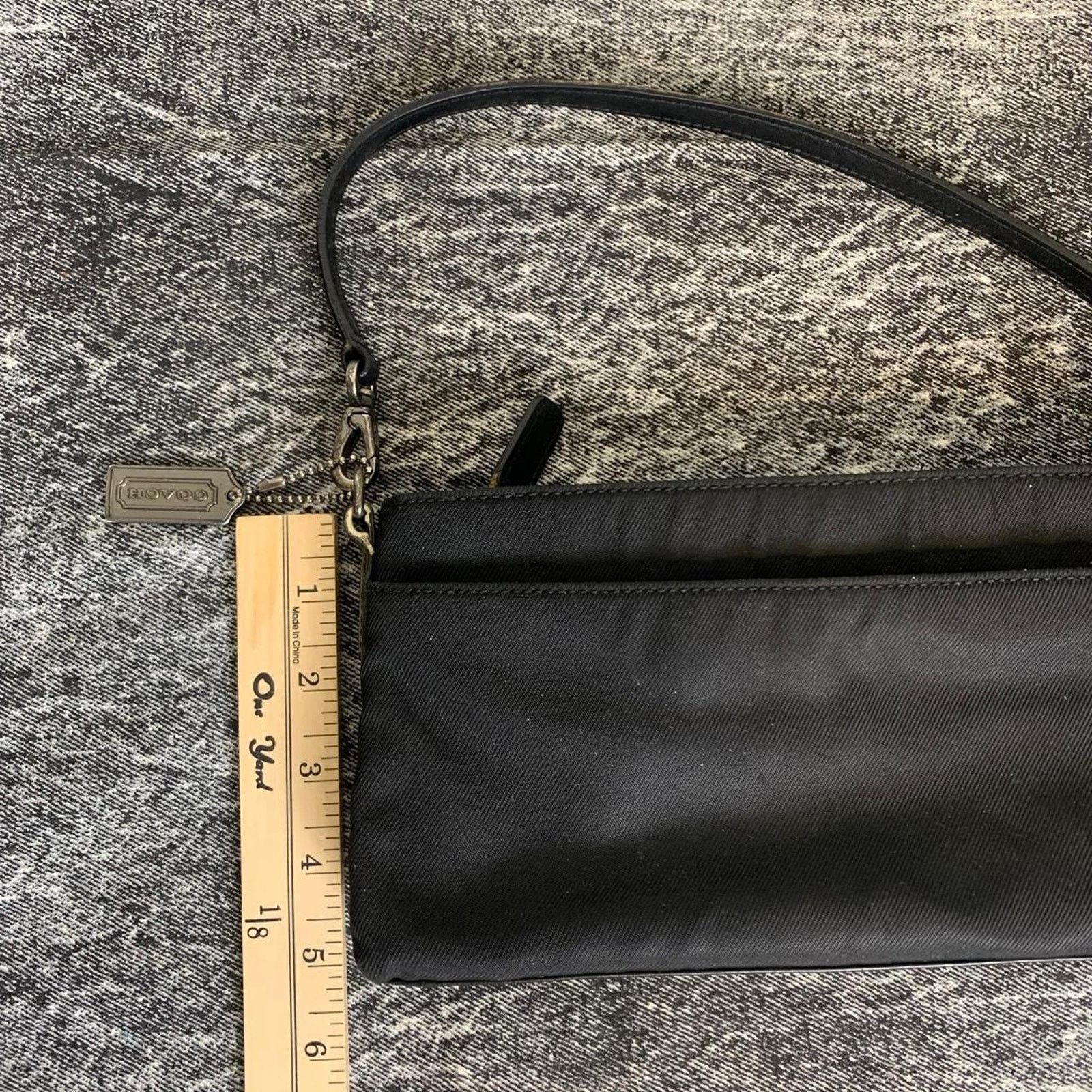 Coach Vintage Coach small shoulder black purse Size ONE SIZE - 8 Thumbnail