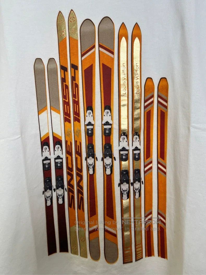 Louis Vuitton Louis Vuitton size 4l SKI Ski Collection Printed Short Slee Size US M / EU 48-50 / 2 - 3 Thumbnail