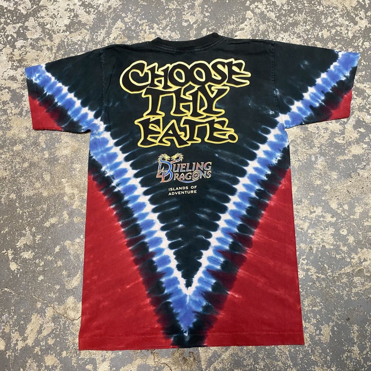 Liquid Blue × Universal Studios × Vintage Vintage Dragon Flame Dueling Dragons Universal Studios Tshir Size US S / EU 44-46 / 1 - 5 Thumbnail