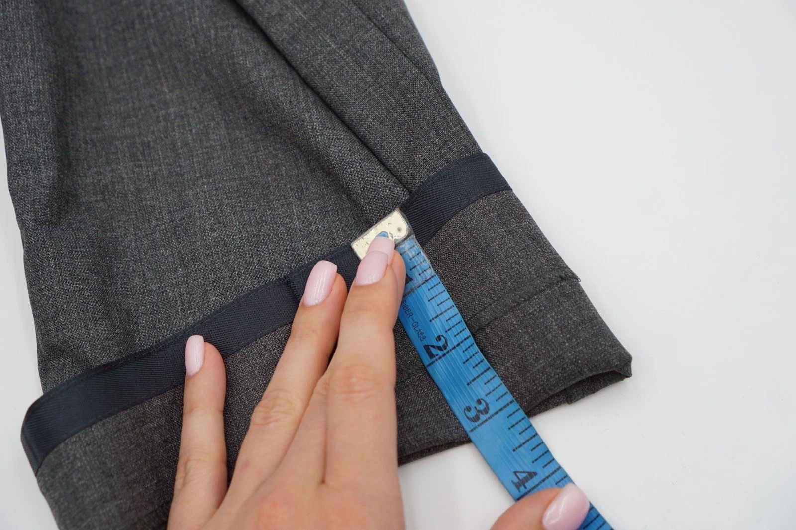 Suitsupply Men Suitsupply Trousers Bescia Grey Wool Size UK/US40 Size 40R - 6 Thumbnail
