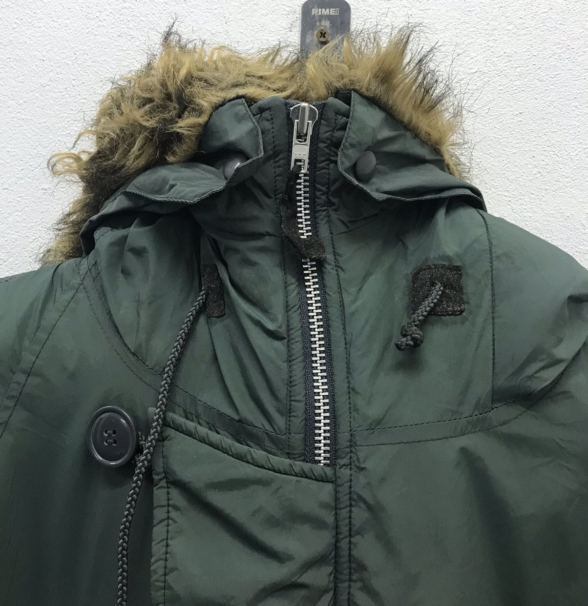 Alpha Industries × Vintage Vintage Alpha INDUSTRIES inc Parka Jacket Size US XL / EU 56 / 4 - 3 Thumbnail