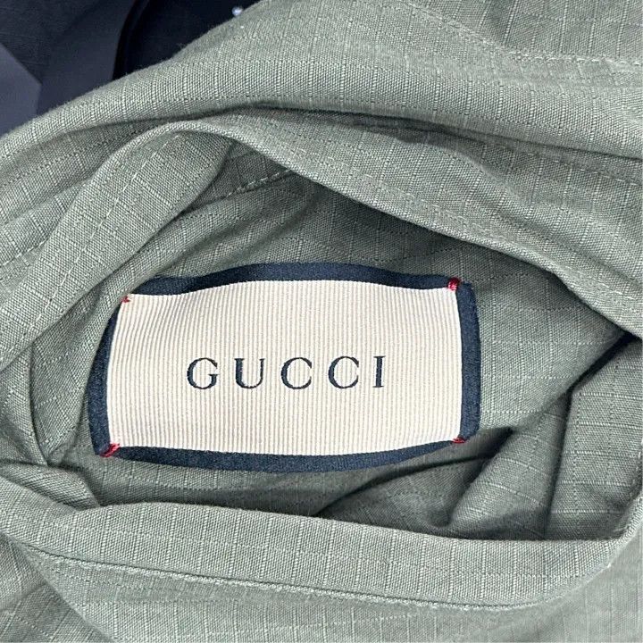 Gucci Gucci Embroidered Reversible Nylon Jacket for Men-2507 Size US L / EU 52-54 / 3 - 3 Thumbnail