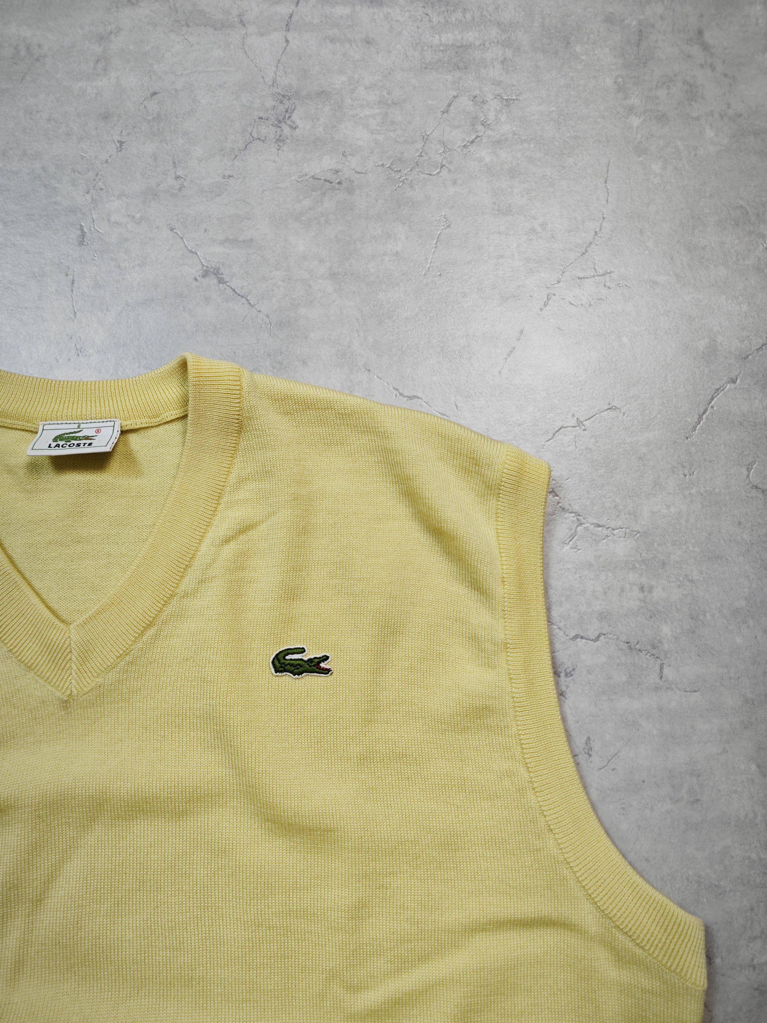 Lacoste Lacoste Vintage Vest Size US XL / EU 56 / 4 - 2 Thumbnail
