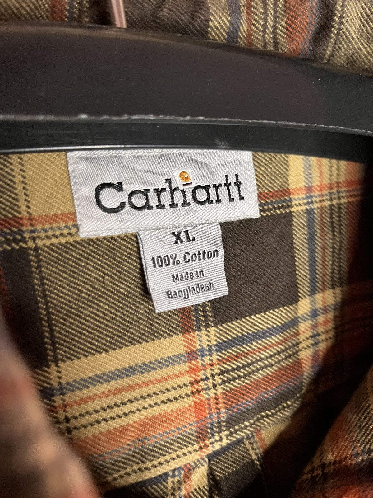 Carhartt Carhartt S175 Heavyweight Flannel Work Shirt Size US XL / EU 56 / 4 - 2 Thumbnail