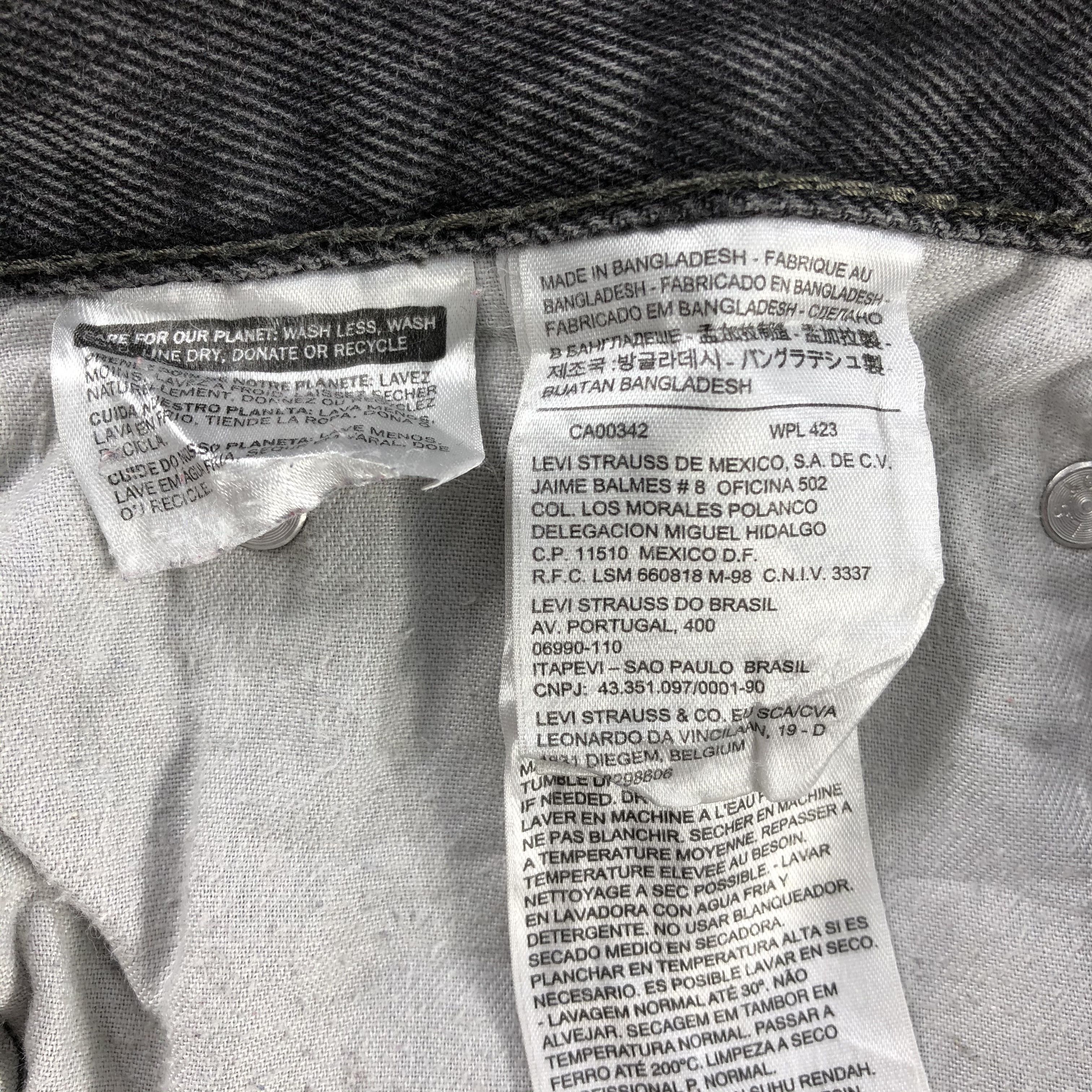 Levi's × Vintage Vintage Faded Black Levis 516 Jeans-JM2956 Size US 36 / EU 52 - 11 Thumbnail